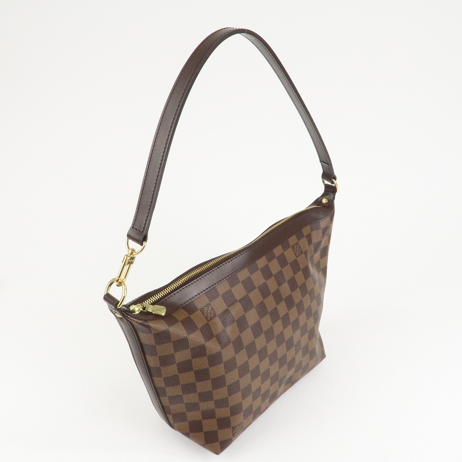 Louis Vuitton Damier Ebene Illovo MM Shoulder Bag N51995 Used