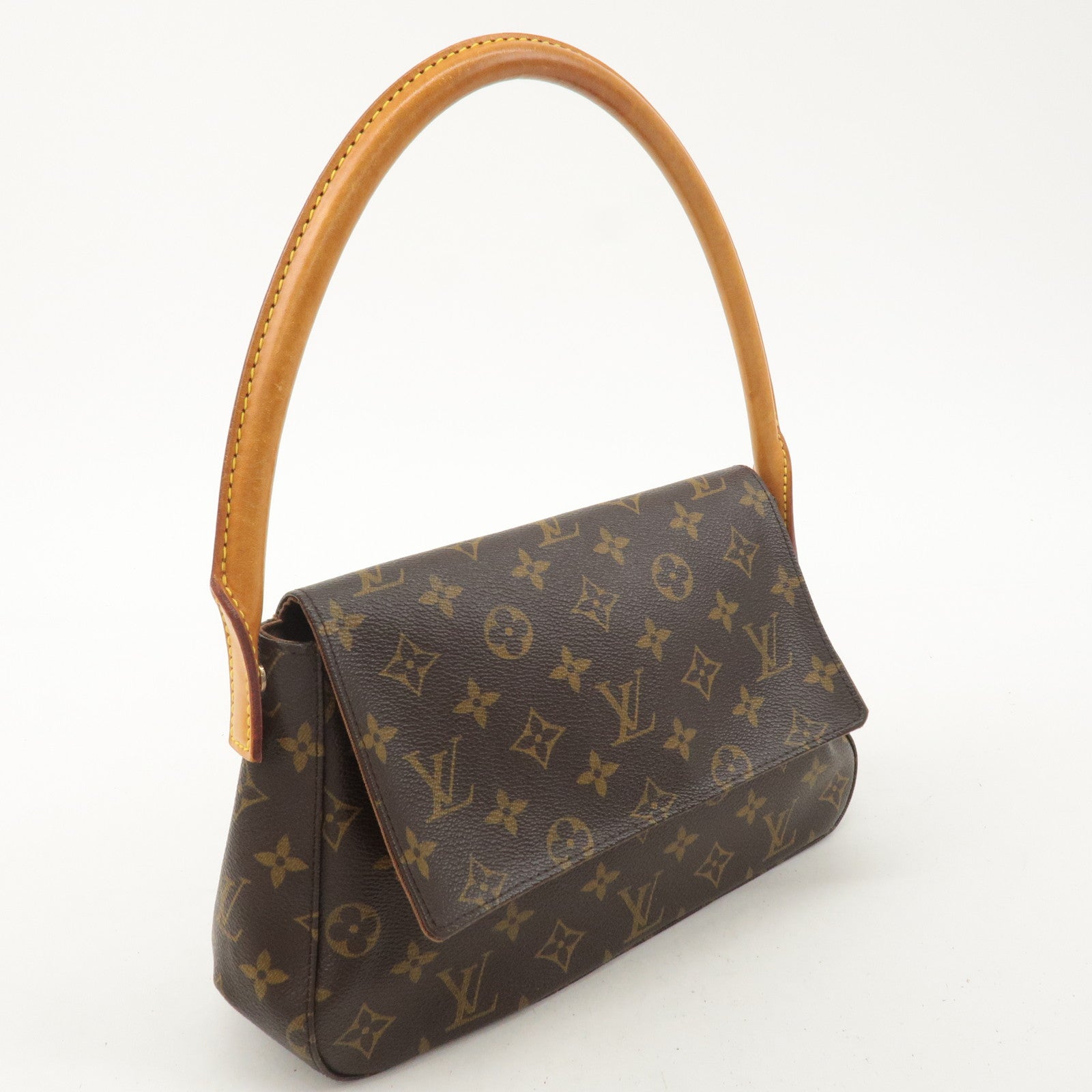 Louis Vuitton Monogram Mini Looping Shoulder Bag Hand Bag M51147