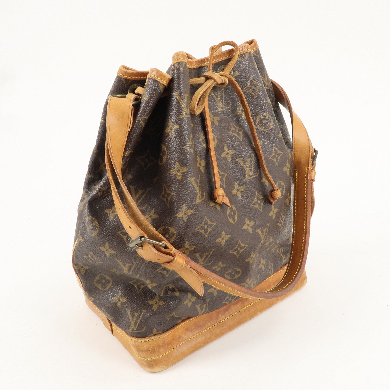 Louis Vuitton Monogram Noe Shoulder Bag Hand Bag Brown M42224