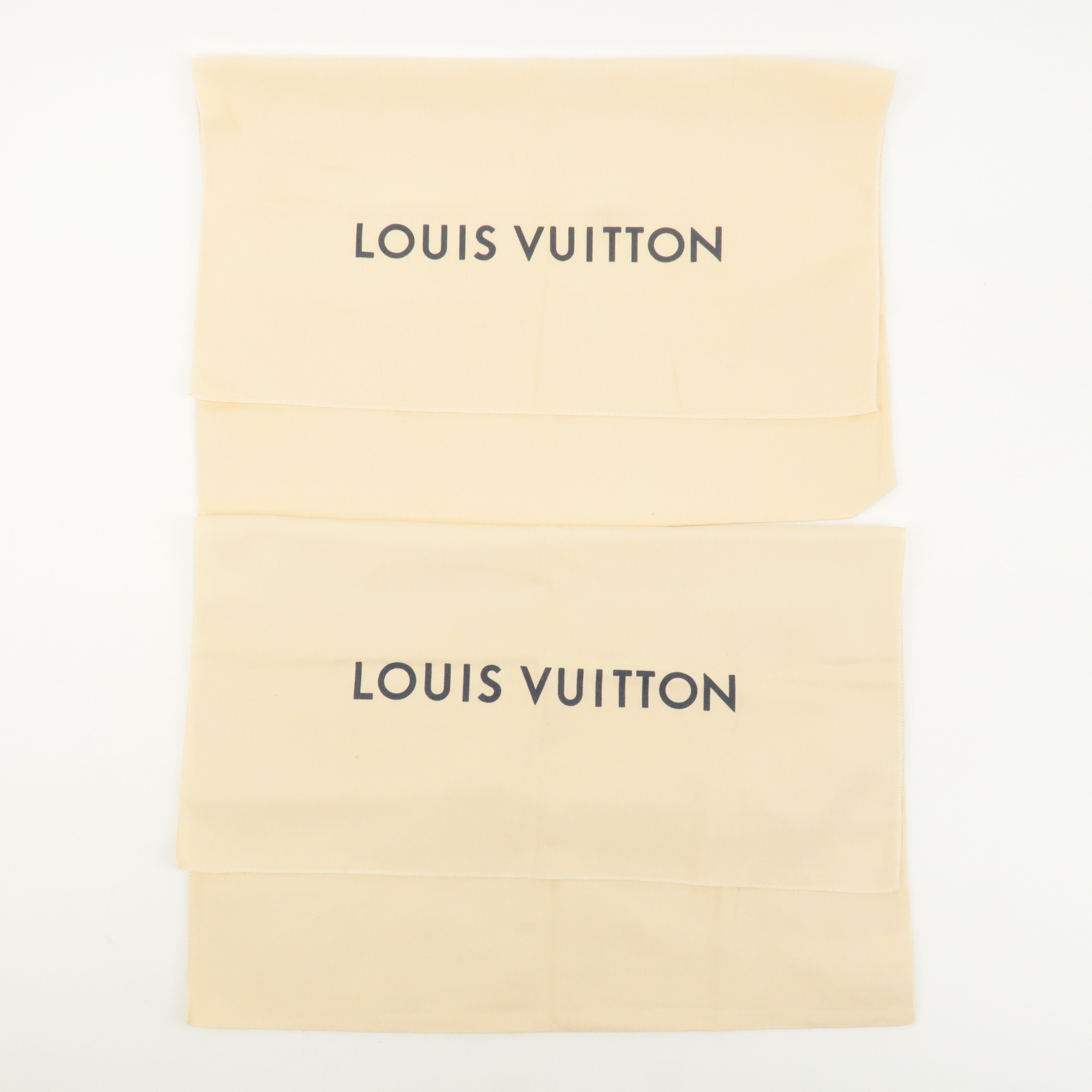 Louis Vuitton Set of 10 Storage Bag Dust Bag New Model Beige