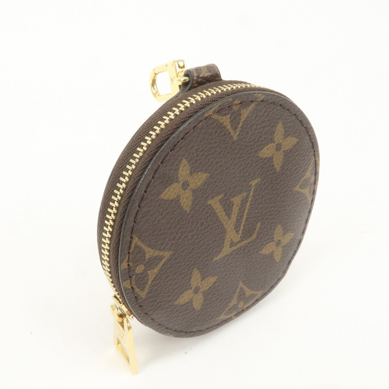 Louis Vuitton Monogram Coin Case For OnTheGo PM Pouch Brown