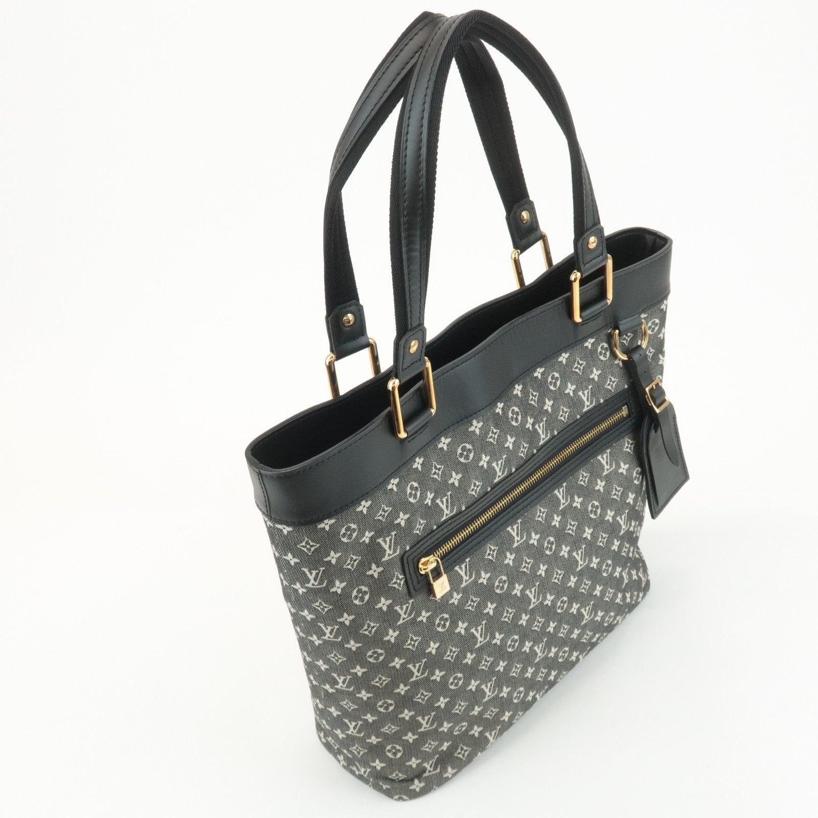 Louis Vuitton Monogram Mini Lucille GM Tote Bag Noir M92609 Used