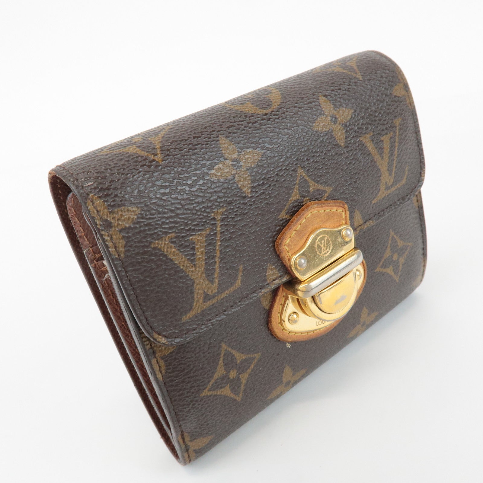 Louis Vuitton Monogram Portefeuille Joy Wallet Brown M60211 Used