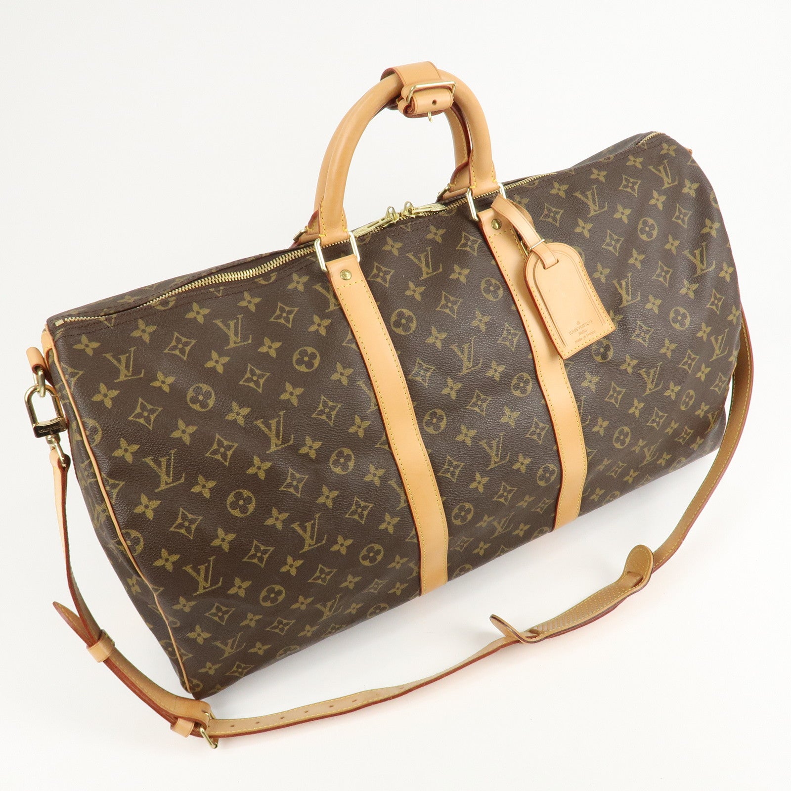 Louis Vuitton Monogram Keep All Bandouliere 55 Bag M41414 Used