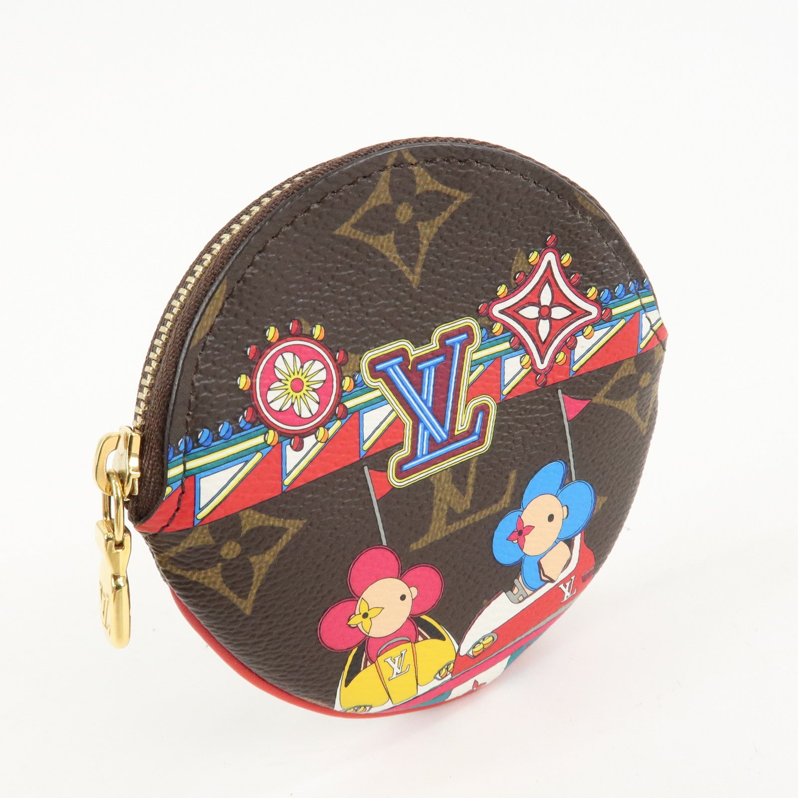 Louis Vuitton Monogram Porte Monnaie Ron Vivienne M69749