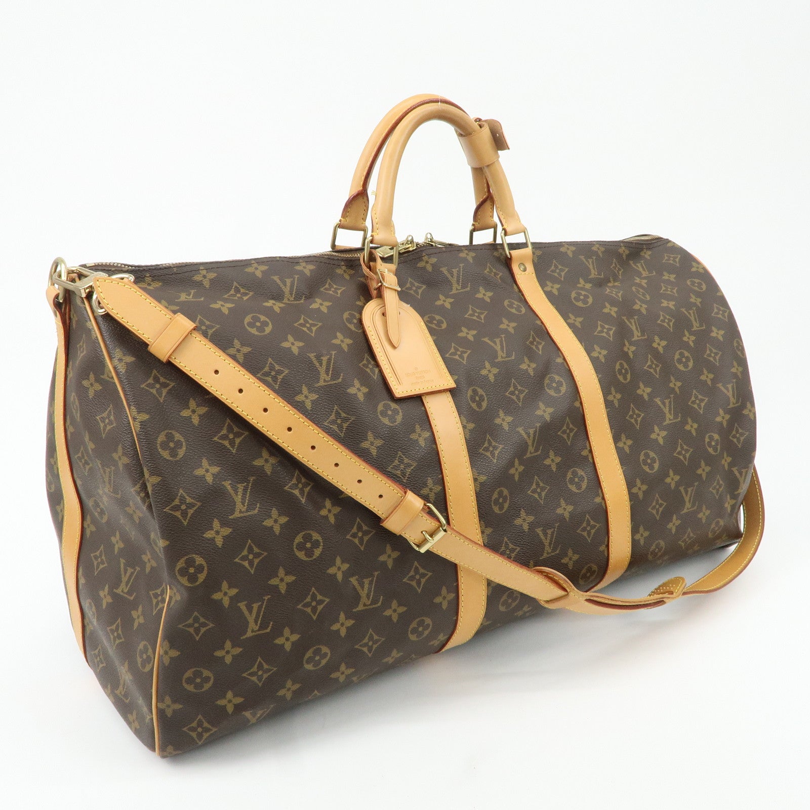 Louis Vuitton Monogram Keep All Bandouliere 60 Bag M41412 Used