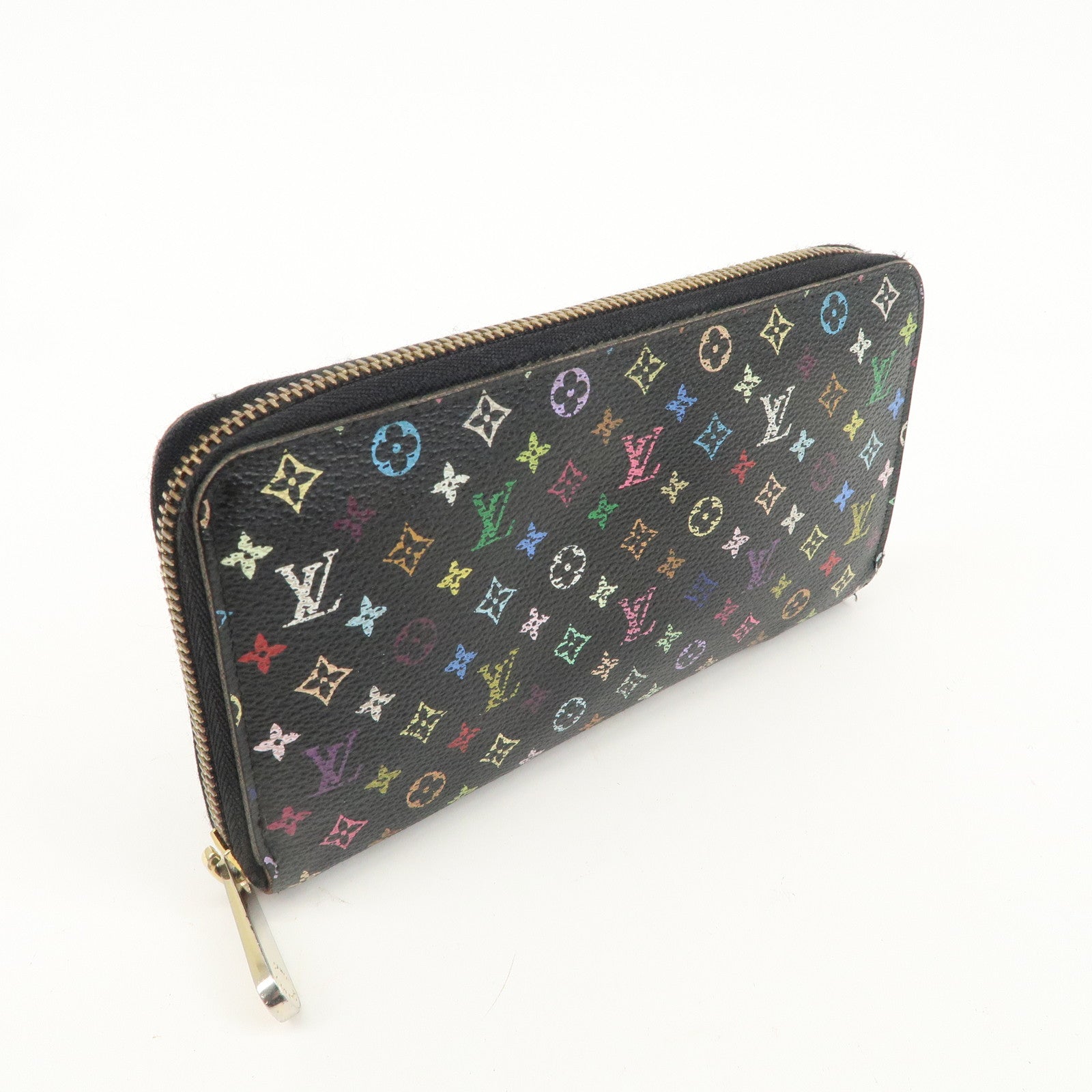 Louis Vuitton Monogram Multi Color Zippy Wallet Long Wallet M60243