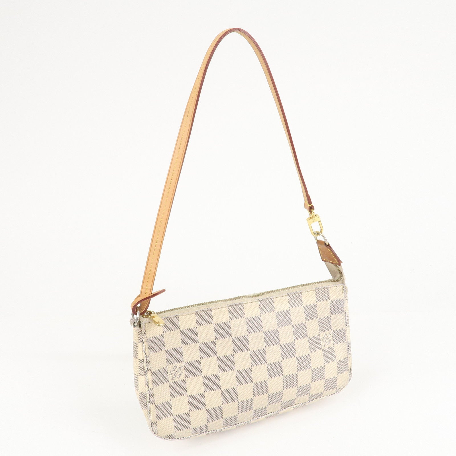 Louis Vuitton Damier Azur Pochette Accessoires Pouch N41207 Used