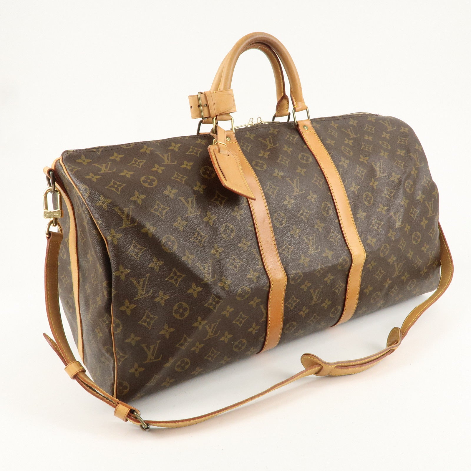 Louis Vuitton Monogram Keep All Bandouliere 55 Bag M41414