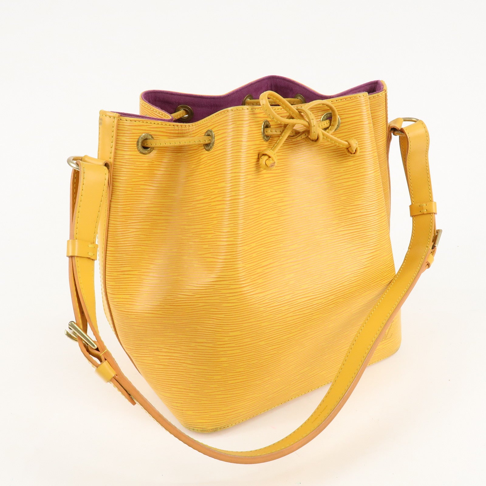 Louis Vuitton Epi Petit Noe Shoulder Bag Tassili Yellow M44109