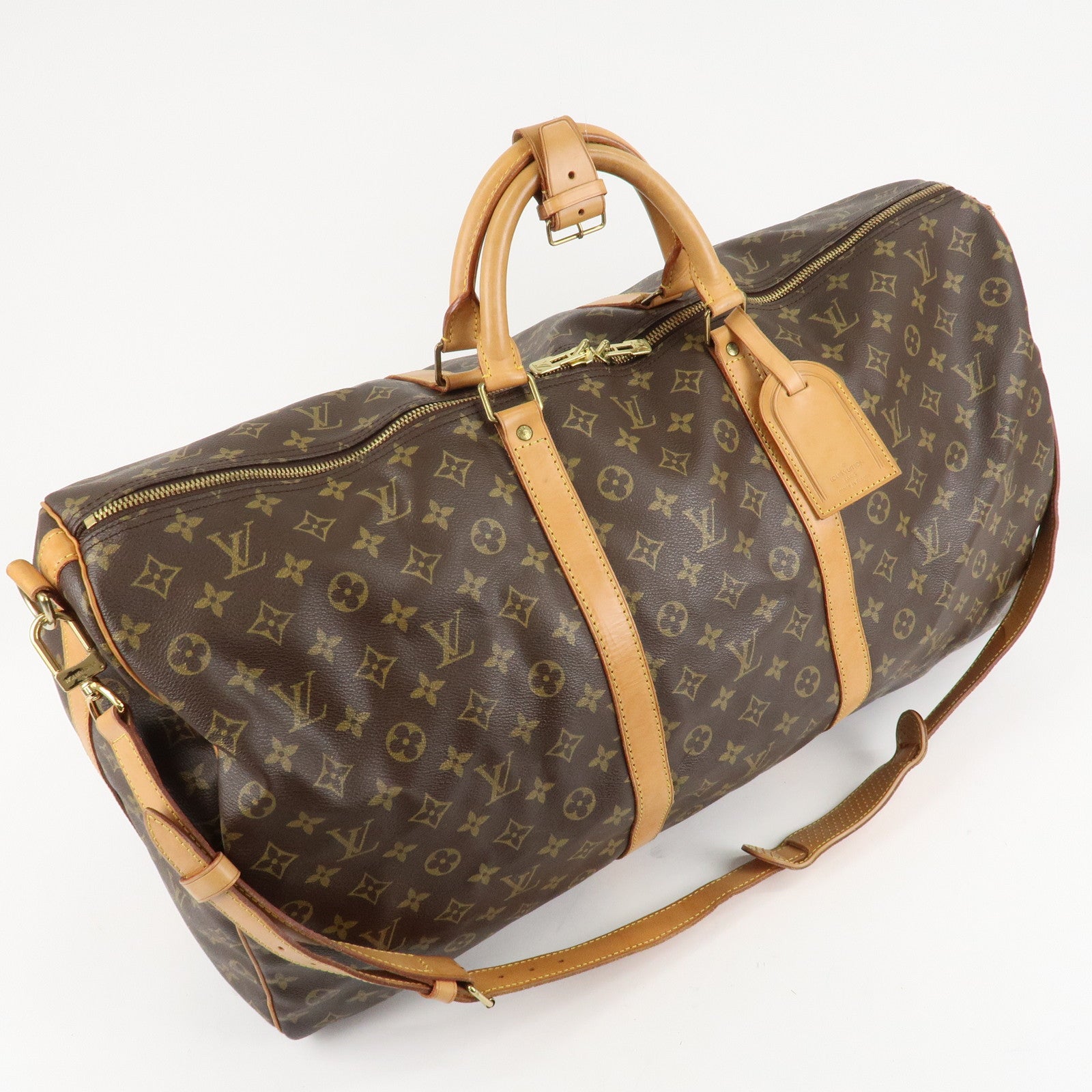 Louis Vuitton Monogram Keep All Bandouliere 60 Bag M41412