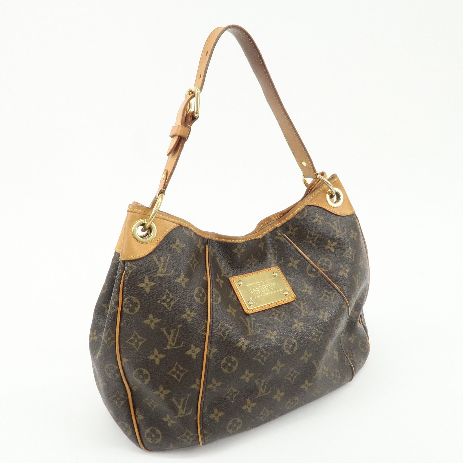 Louis Vuitton Monogram Galliera PM Shoulder Bag M56382 Used