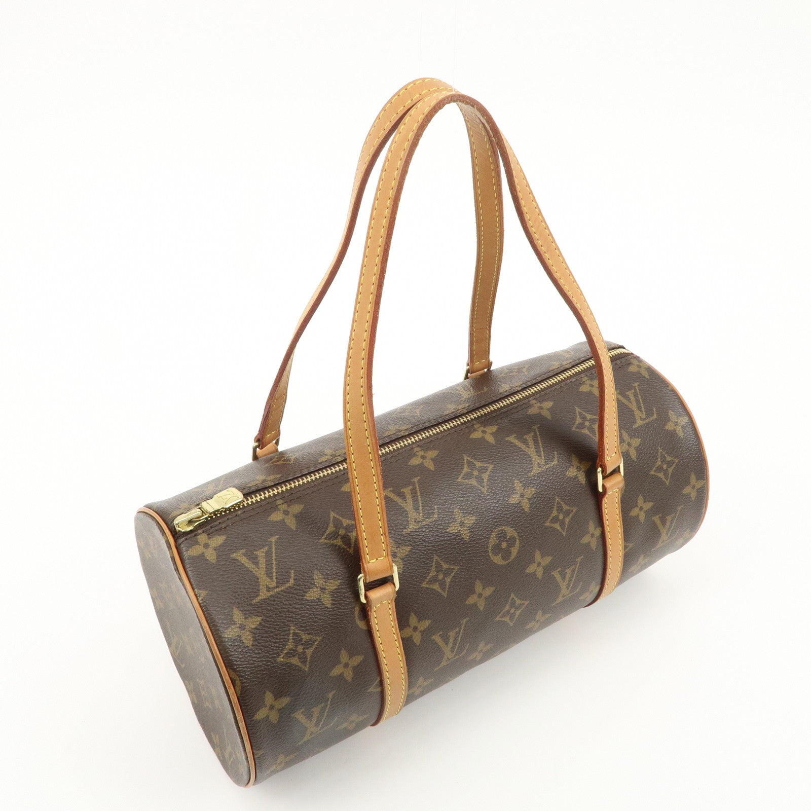 Louis Vuitton Monogram Papillon 30 Hand Bag New Style M51385 Used