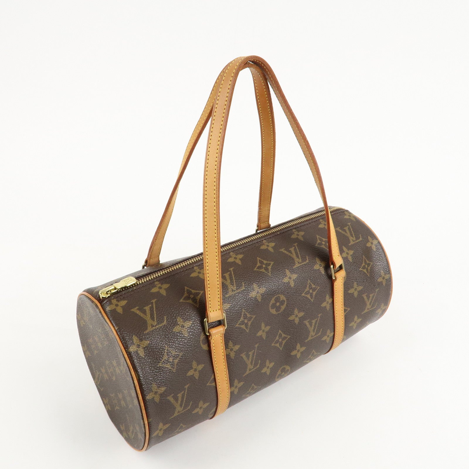 Louis Vuitton Monogram Papillon 30 Hand Bag New Style M51385 Used