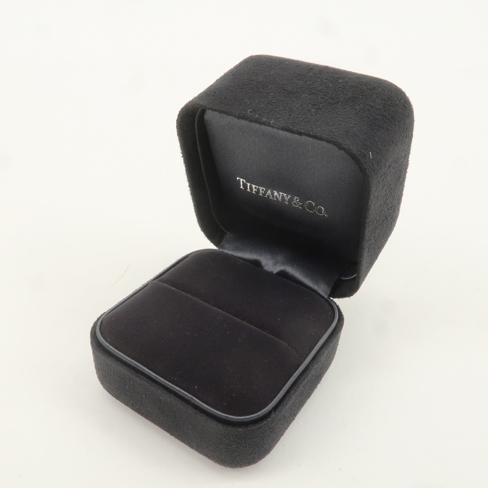 Tiffany&Co. Set of 6 Jewelry Box For Ring Display Box Black