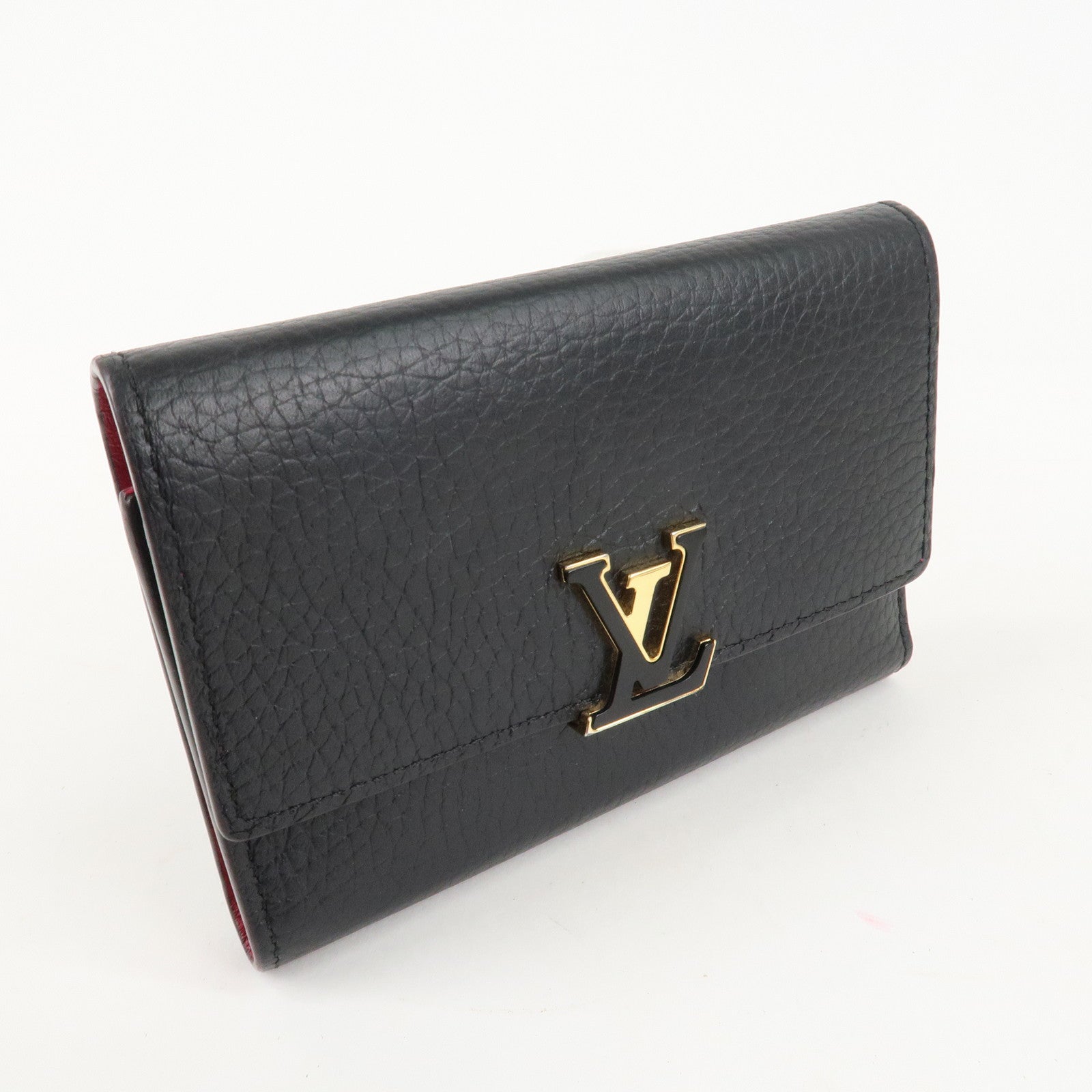 Louis Vuitton Portefeuille Capucines Compact Wallet M62157 Used