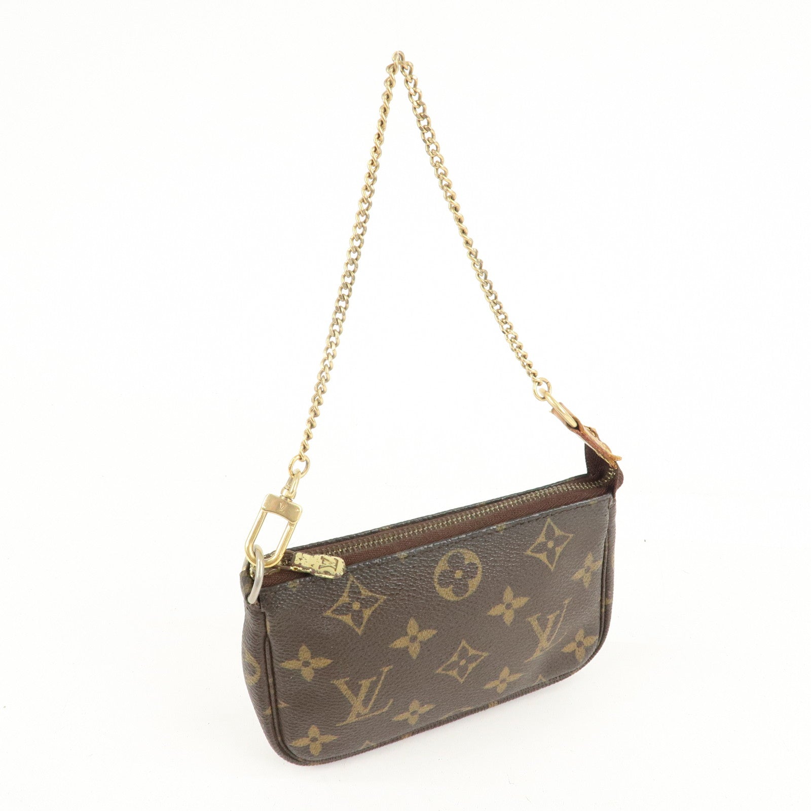 Louis Vuitton Monogram Mini Pochette Accessoires Pouch M58009