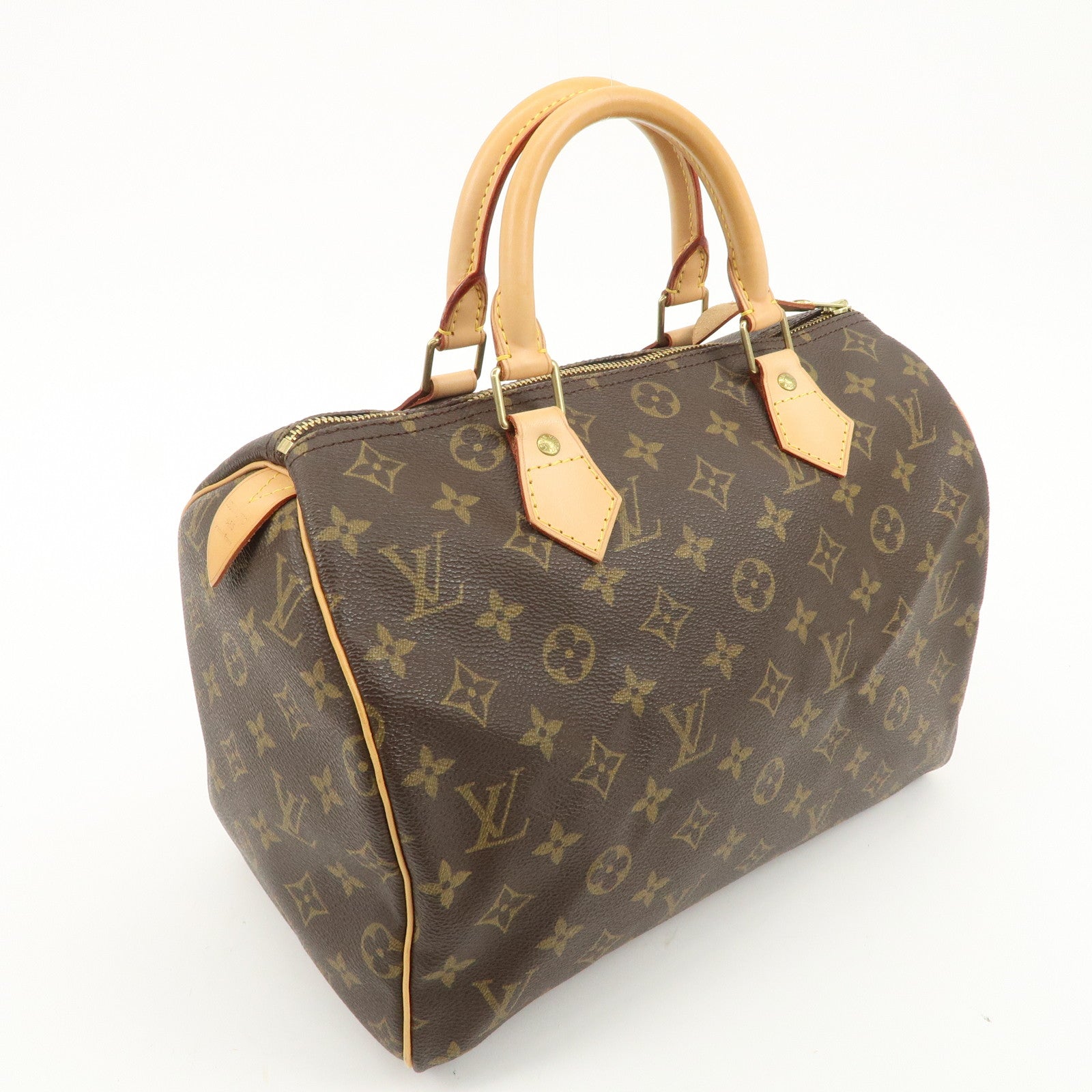 Louis Vuitton Monogram Speedy 30 Hand Bag Boston Bag M41108 Used