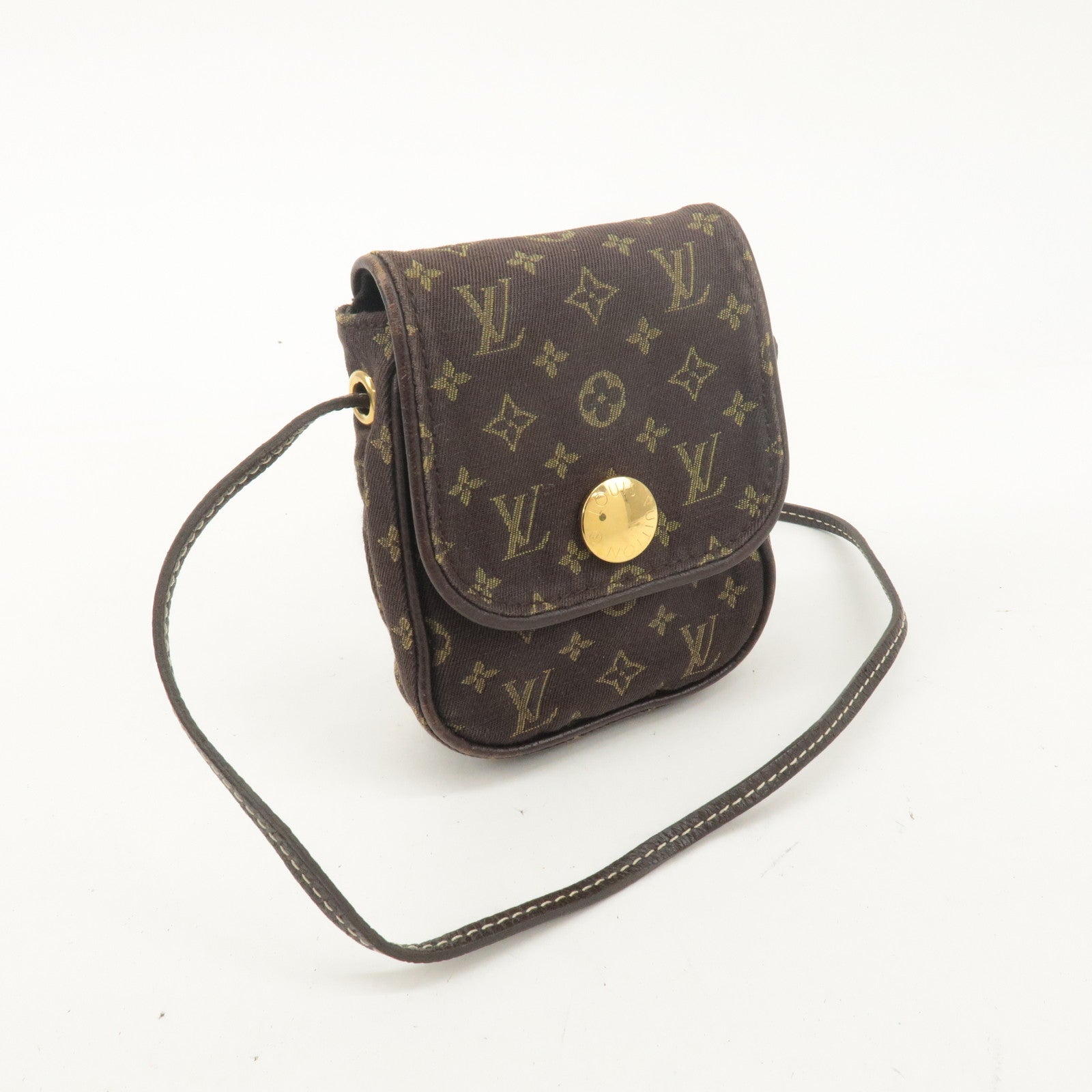 Louis Vuitton Monogram Mini Lin Pochette Cancun Shoulder M95313