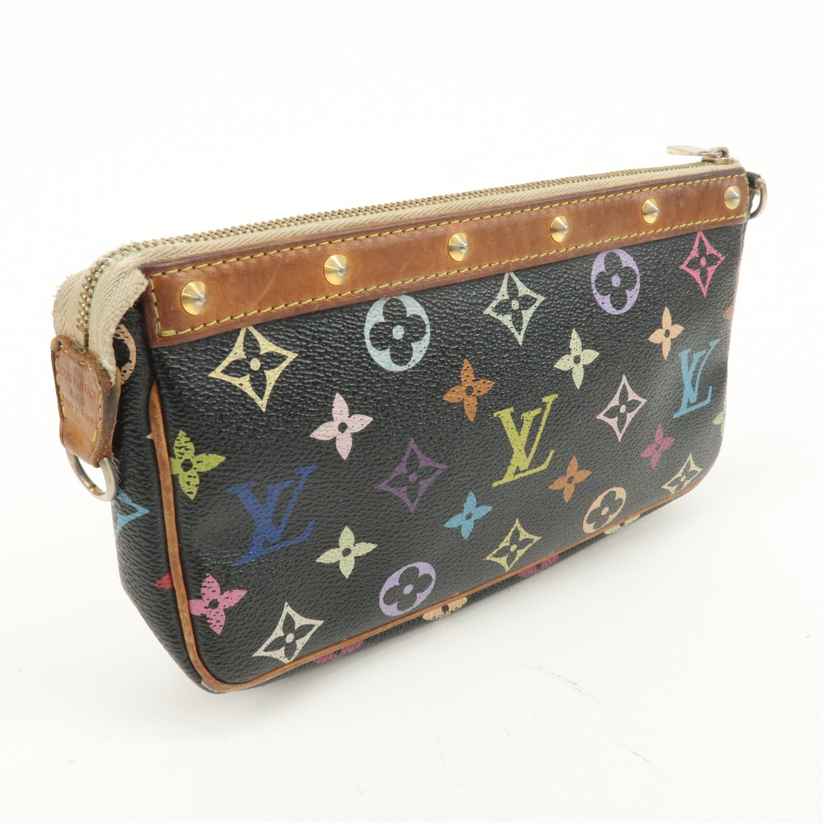 Louis Vuitton Monogram Multicolor Pochette Accessoires Noir M92648