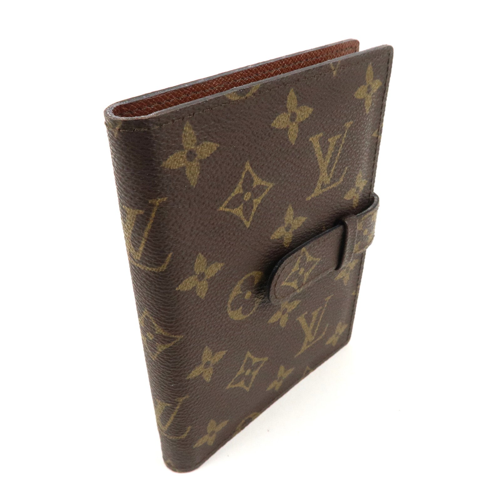 Louis Vuitton Monogram Pochette Photo Picture Holder Brown