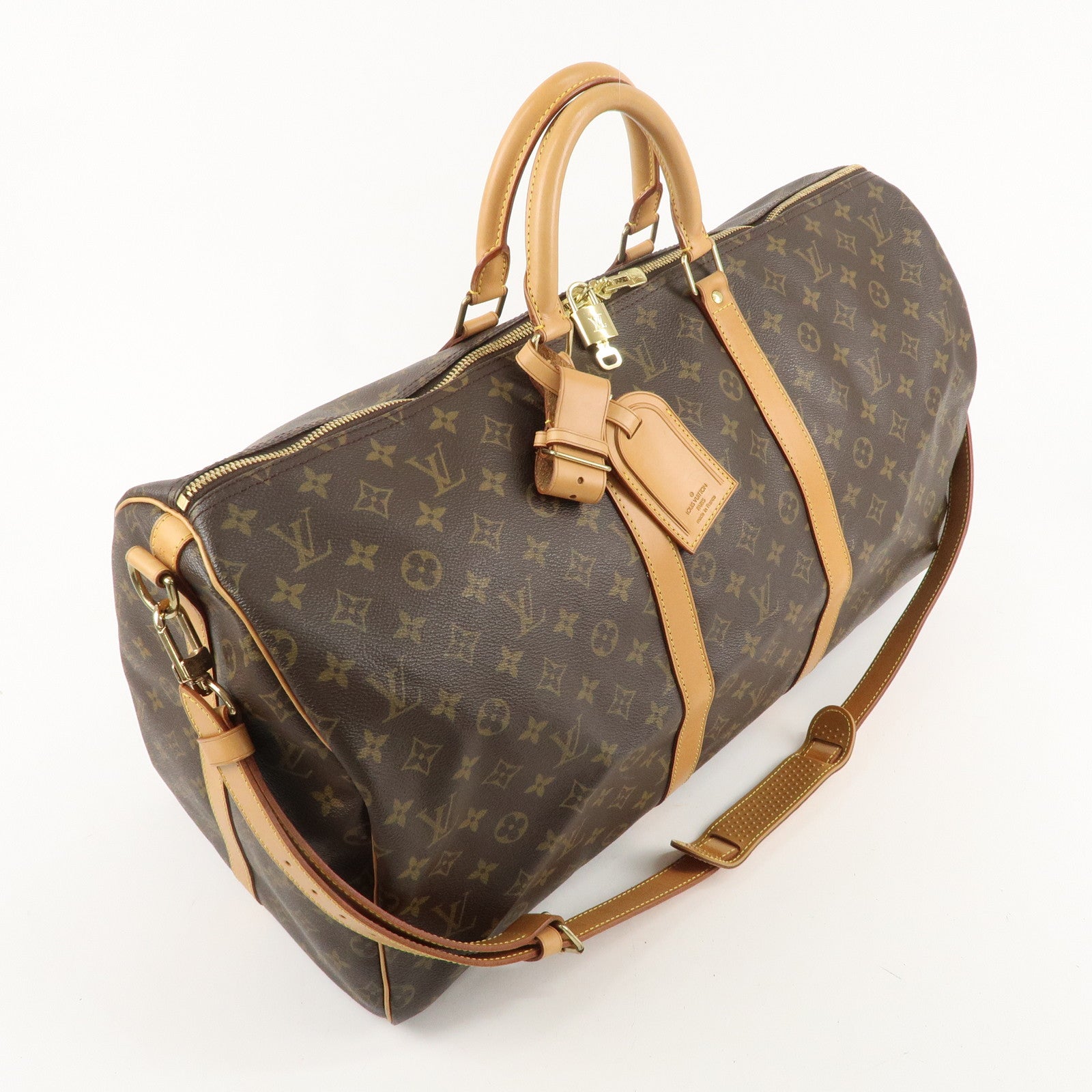 Louis Vuitton Monogram Keep All Bandouliere 55 Bag M41414