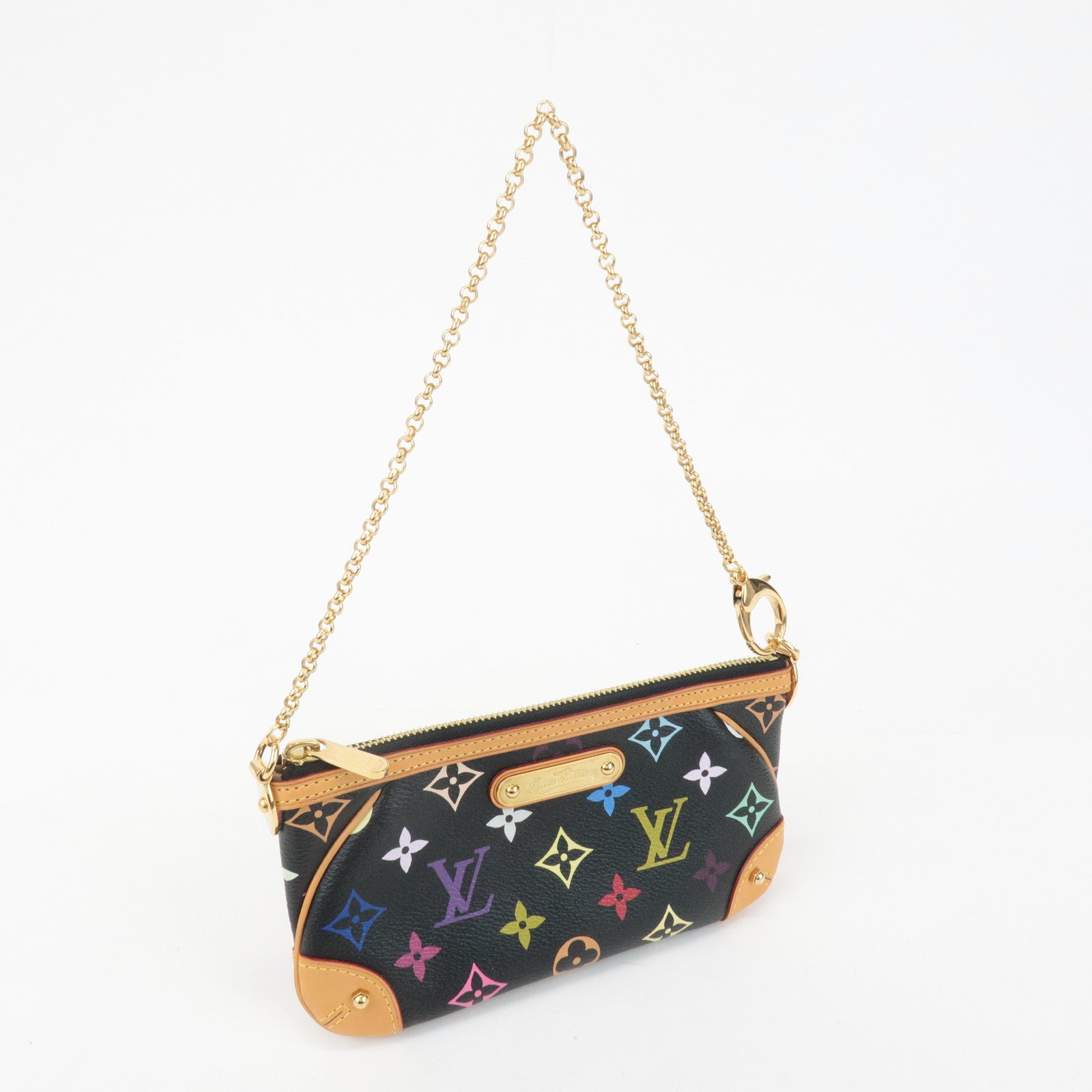 Louis Vuitton Monogram Multi Color Pochette Milla MM M60097 Used