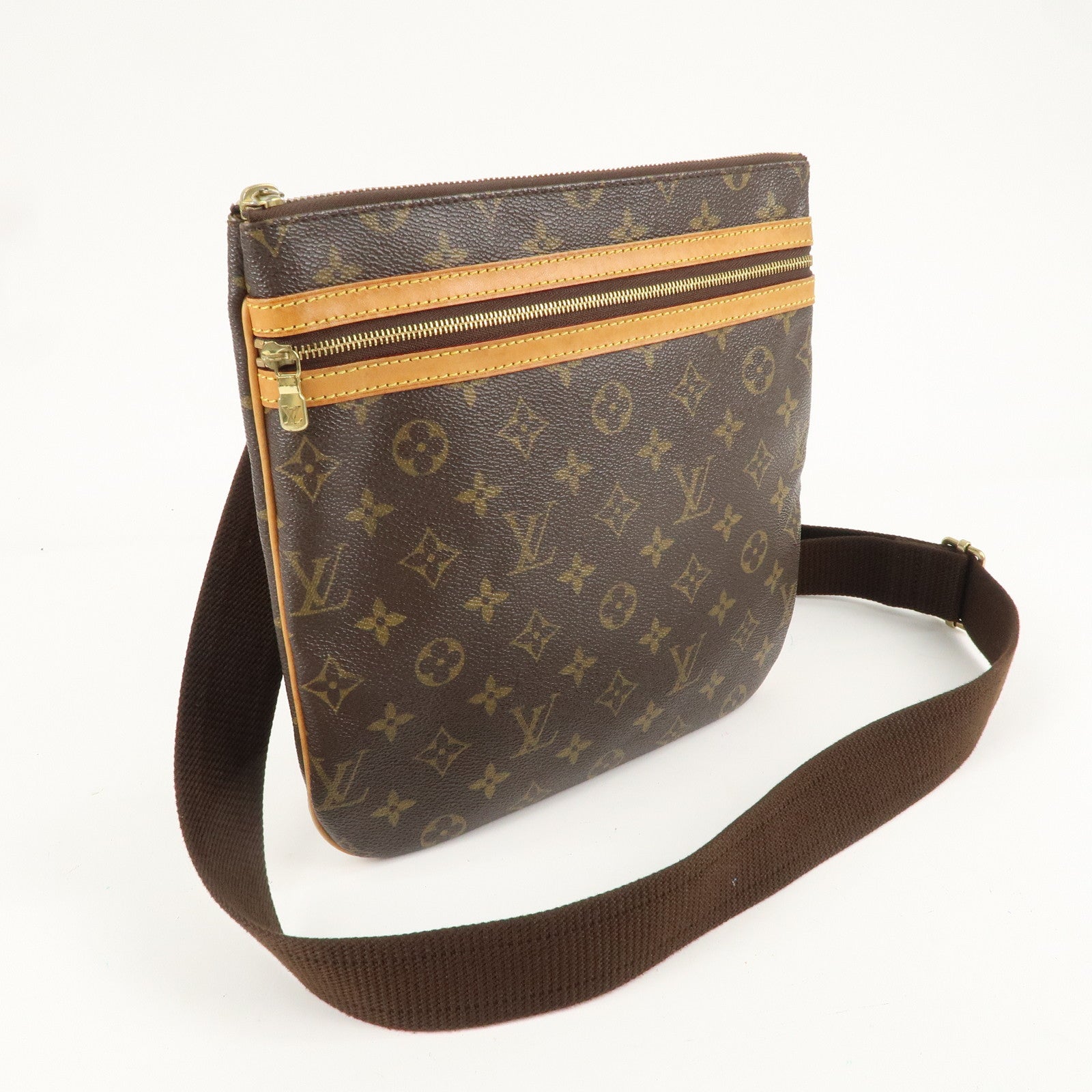 Louis Vuitton Monogram Pochette Bosphore Shoulder Bag M40044