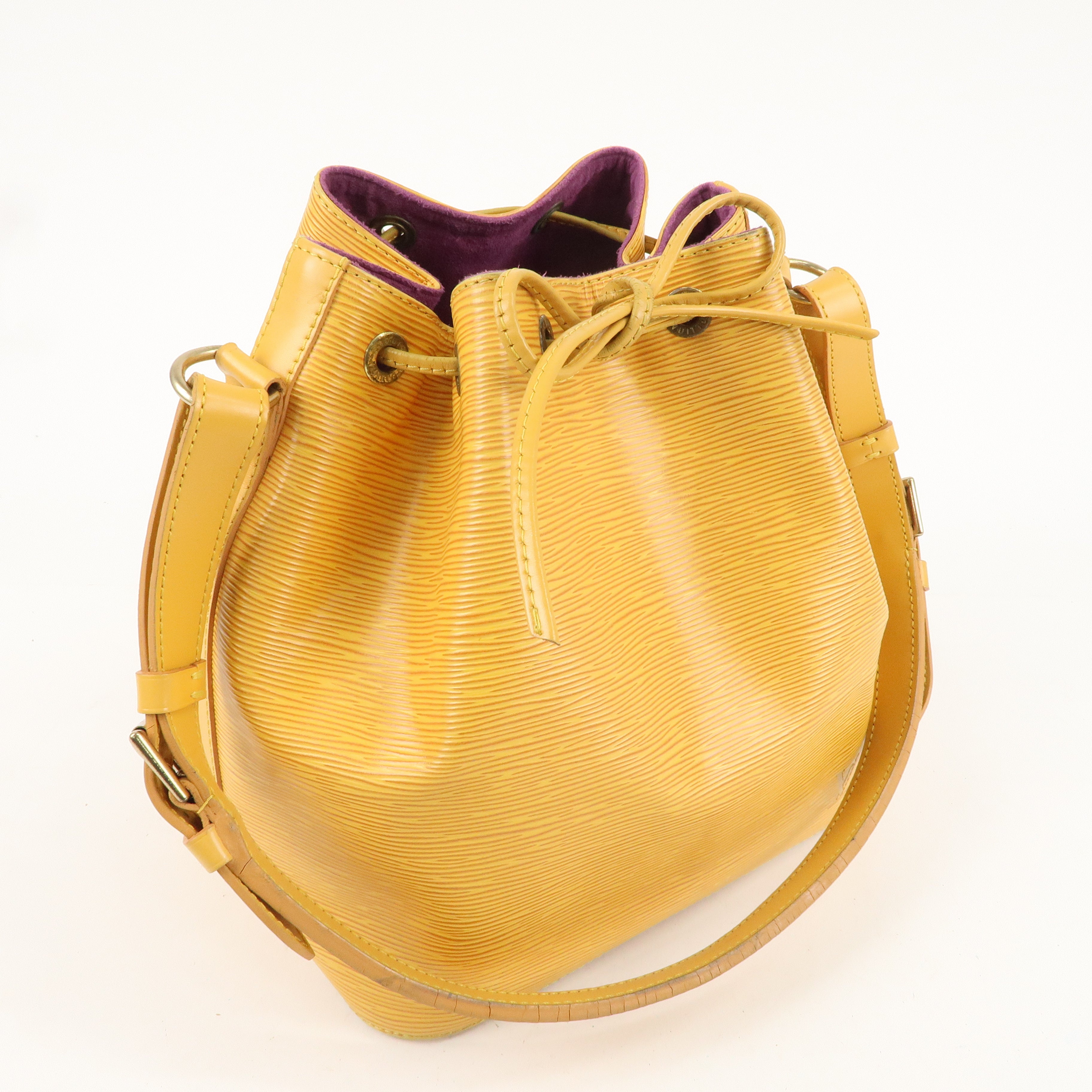 Louis Vuitton Epi Leather Noe Shoulder Bag Tassili Yellow M44009