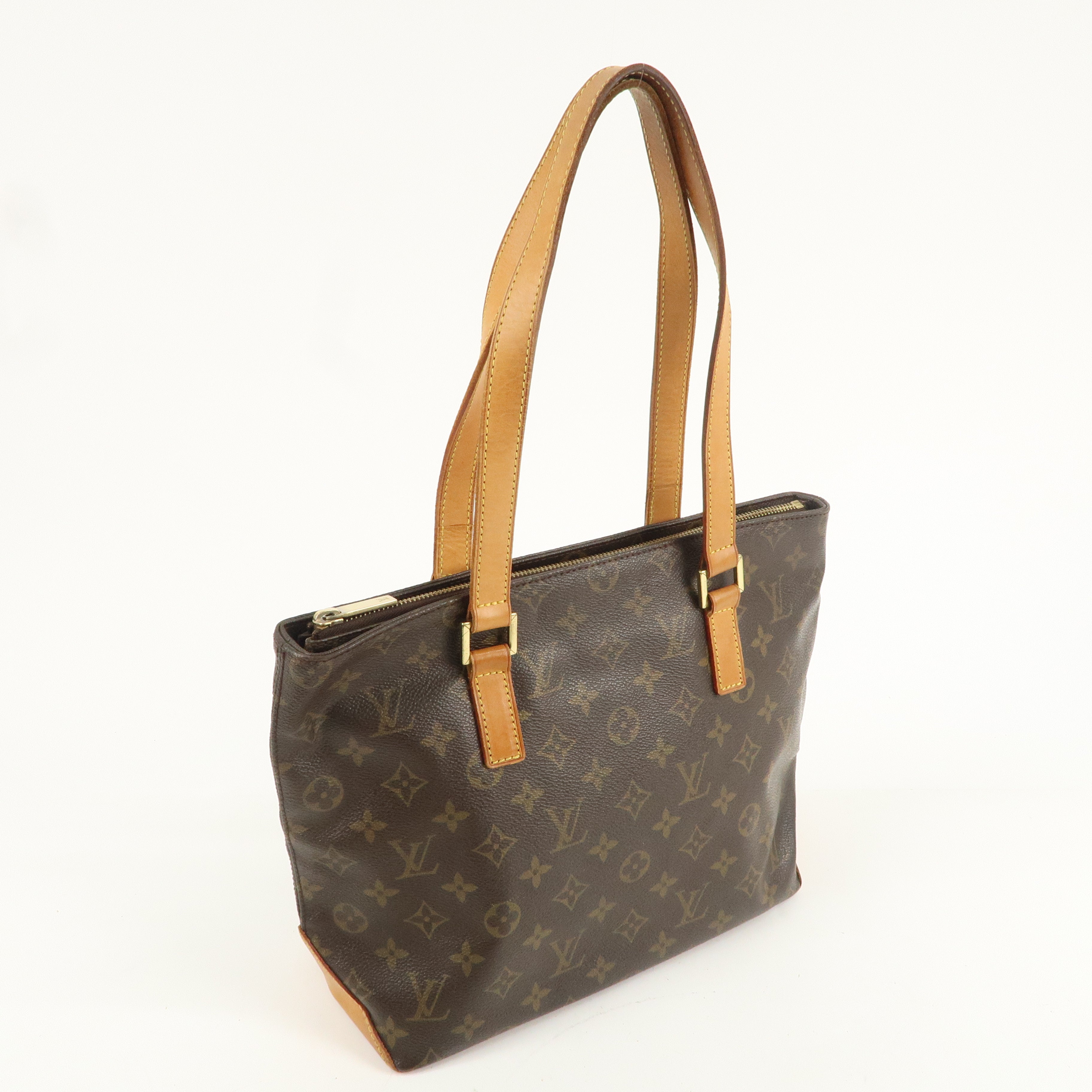 Louis Vuitton Monogram Cabas Piano Tote Bag Hand Bag M51148