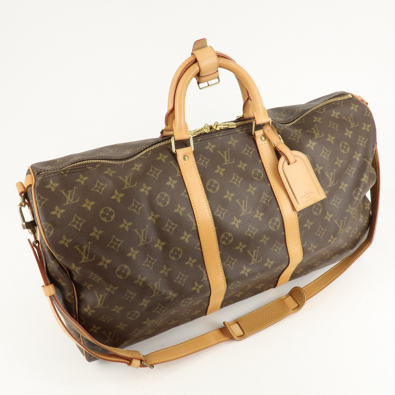 Louis Vuitton Monogram Keep All Bandouliere 55 Bag M41414 Used