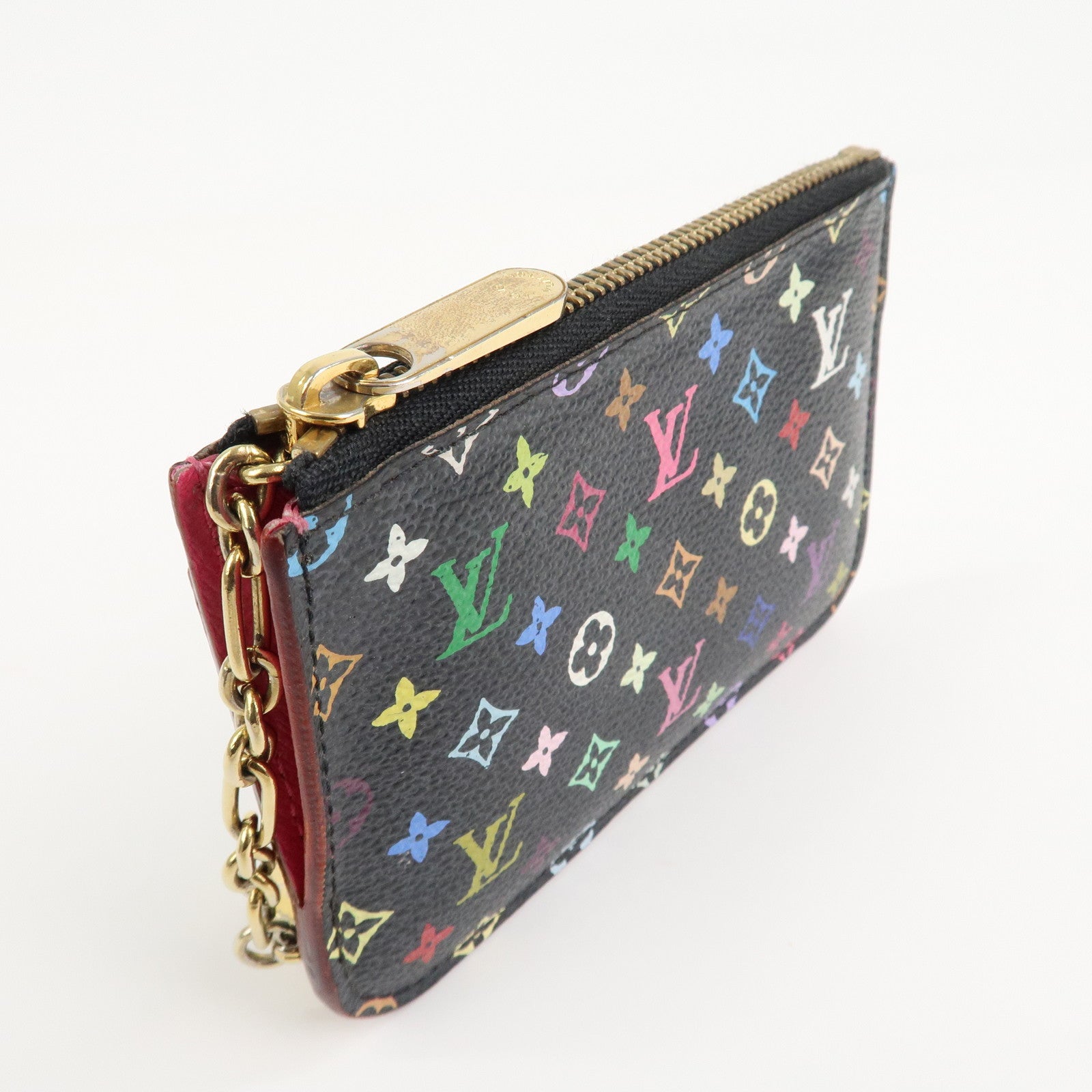 Louis Vuitton Monogram Multi Color Pochette Cles CoinCase Used