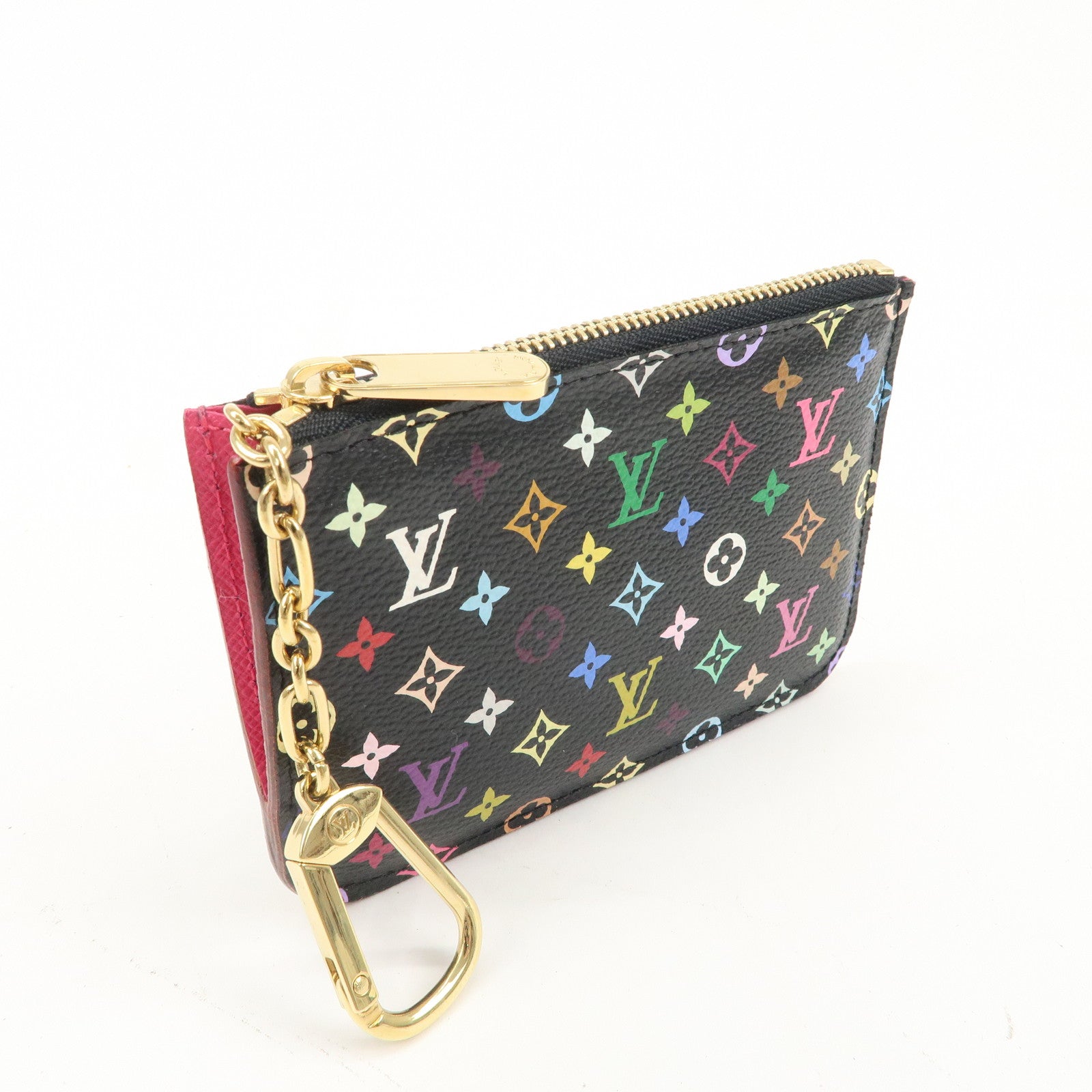 Louis Vuitton Monogram Multicolor Pochette Cles Coin Case M93735 Used