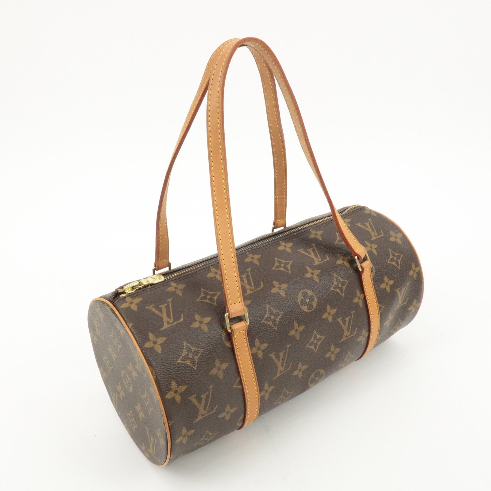 Louis Vuitton Monogram Papillon 30 Hand Bag New Style M51385 Used