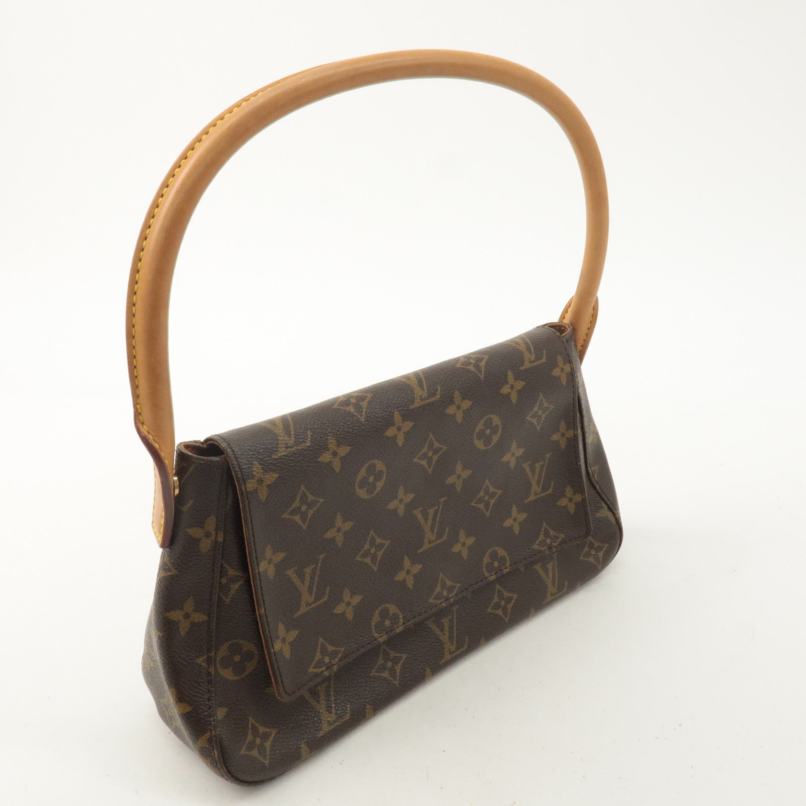 Louis Vuitton Monogram Mini Looping Shoulder Bag Hand Bag M51147