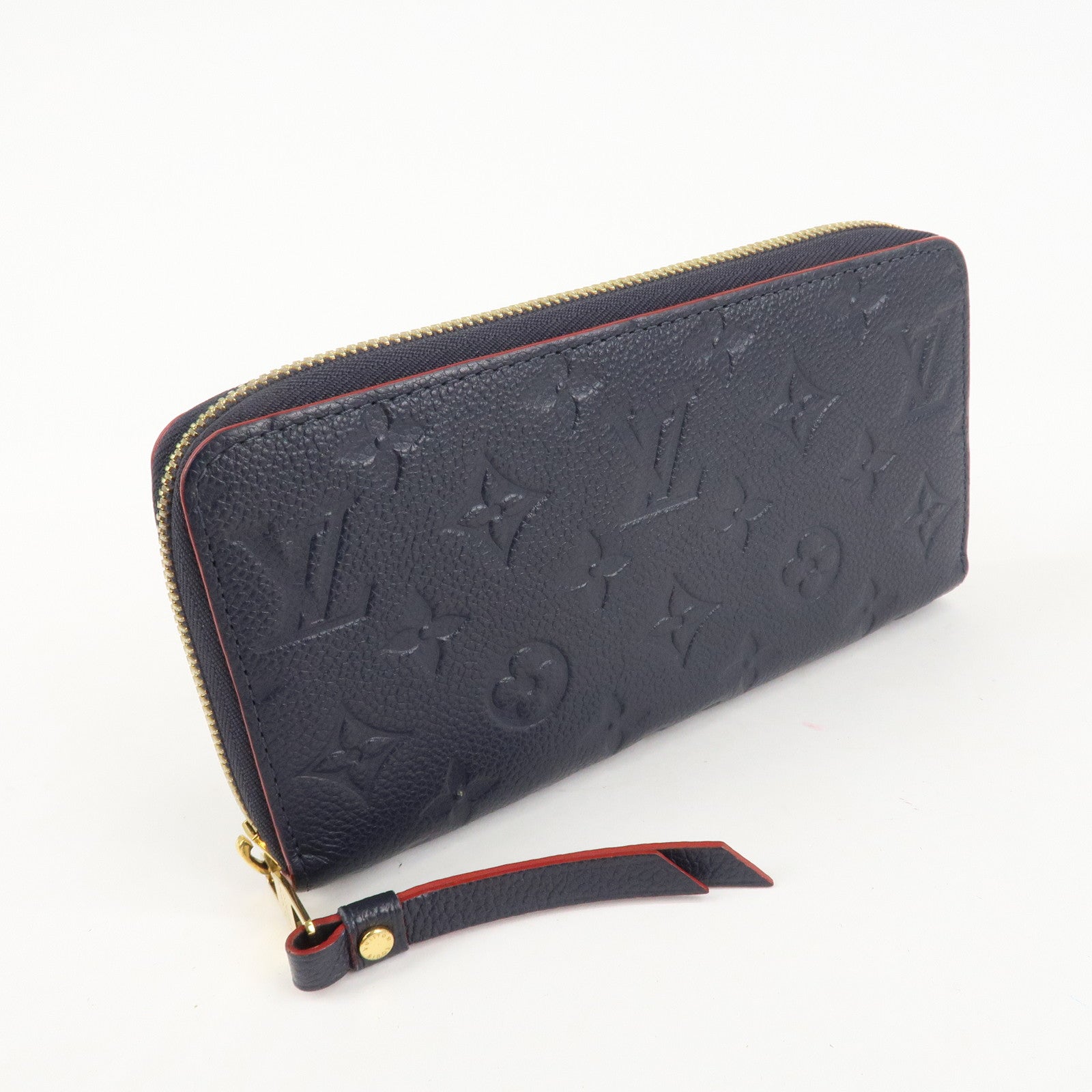 Louis Vuitton Monogram Empreinte Zippy Wallet Long Wallet M62121 Used