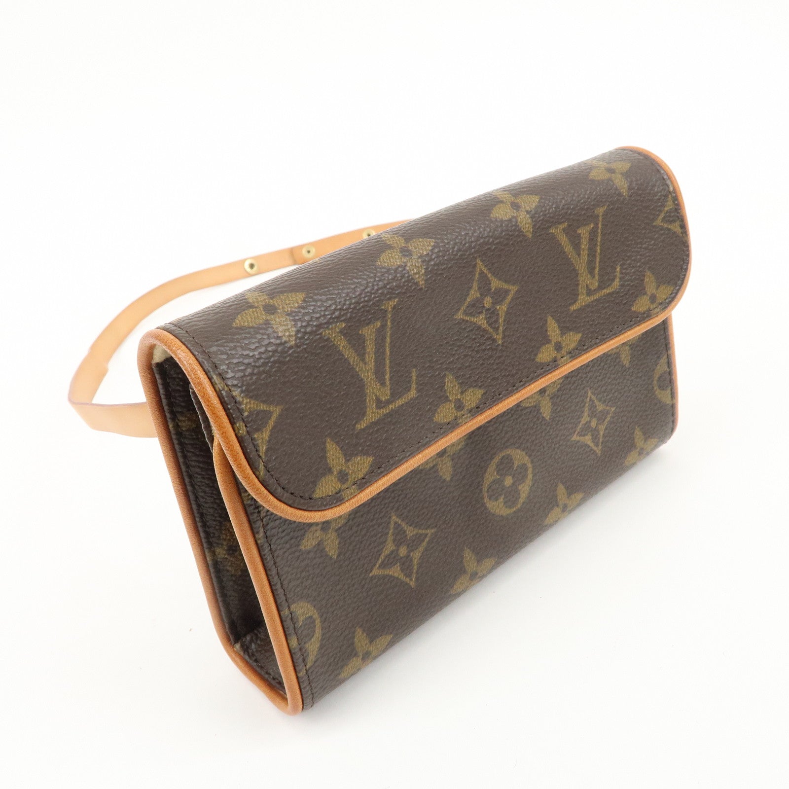 Louis Vuitton Monogram Pochette Florentine Waist Bag BeltXS M51855 Used