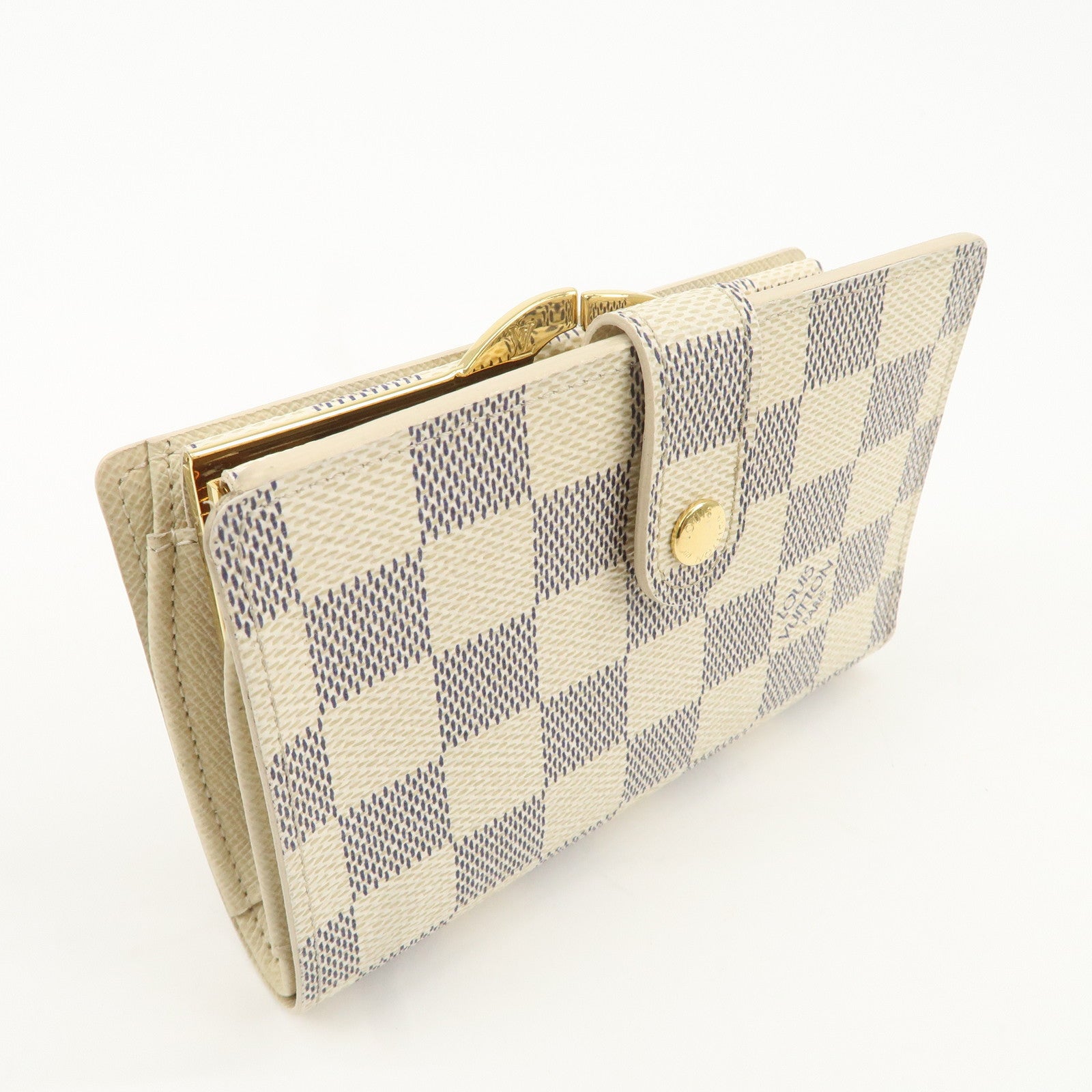 Louis Vuitton Damier Portefeuille Viennois Bifold Wallet N61676 Used