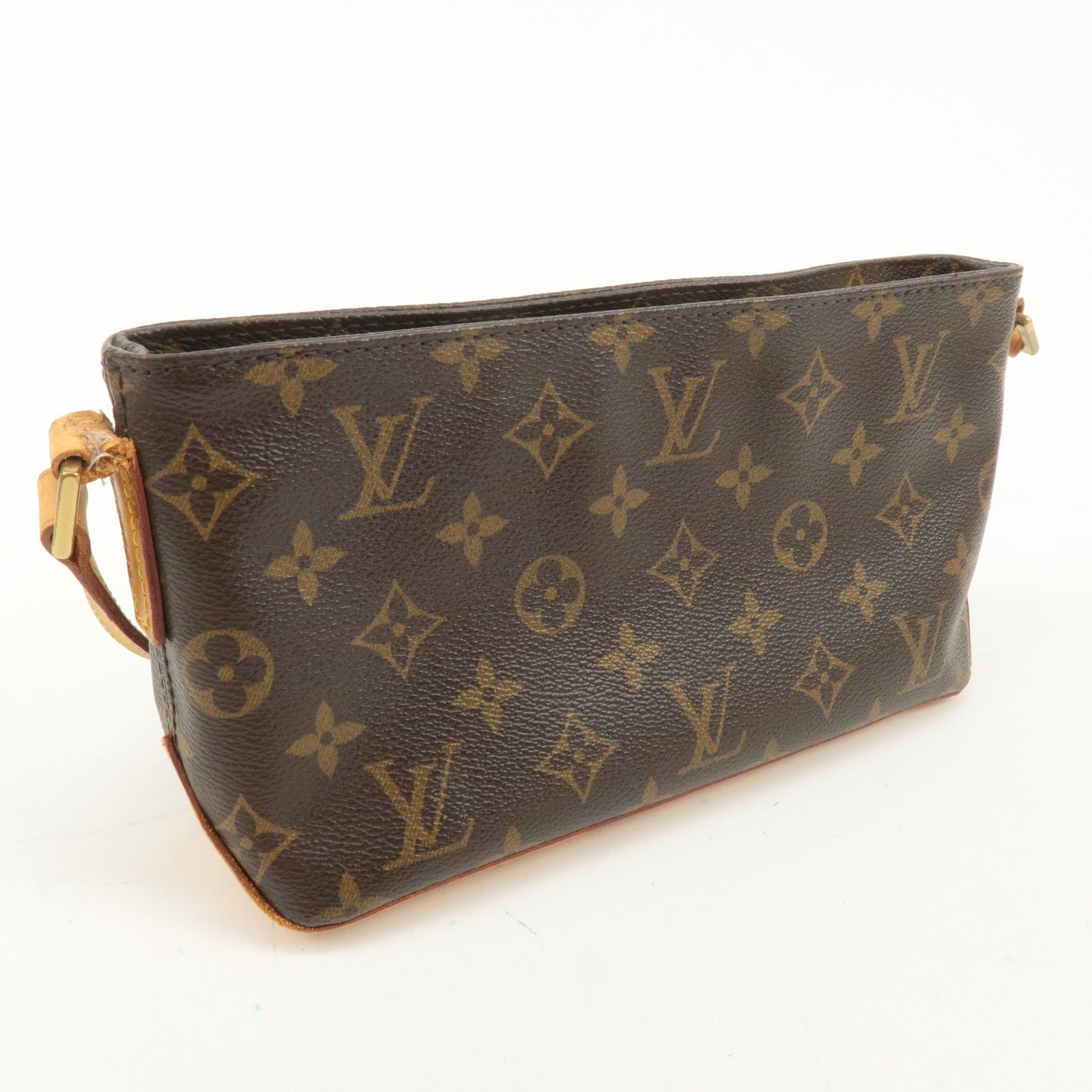 Louis Vuitton Monogram Trotteur Shoulder Bag Brown M51240