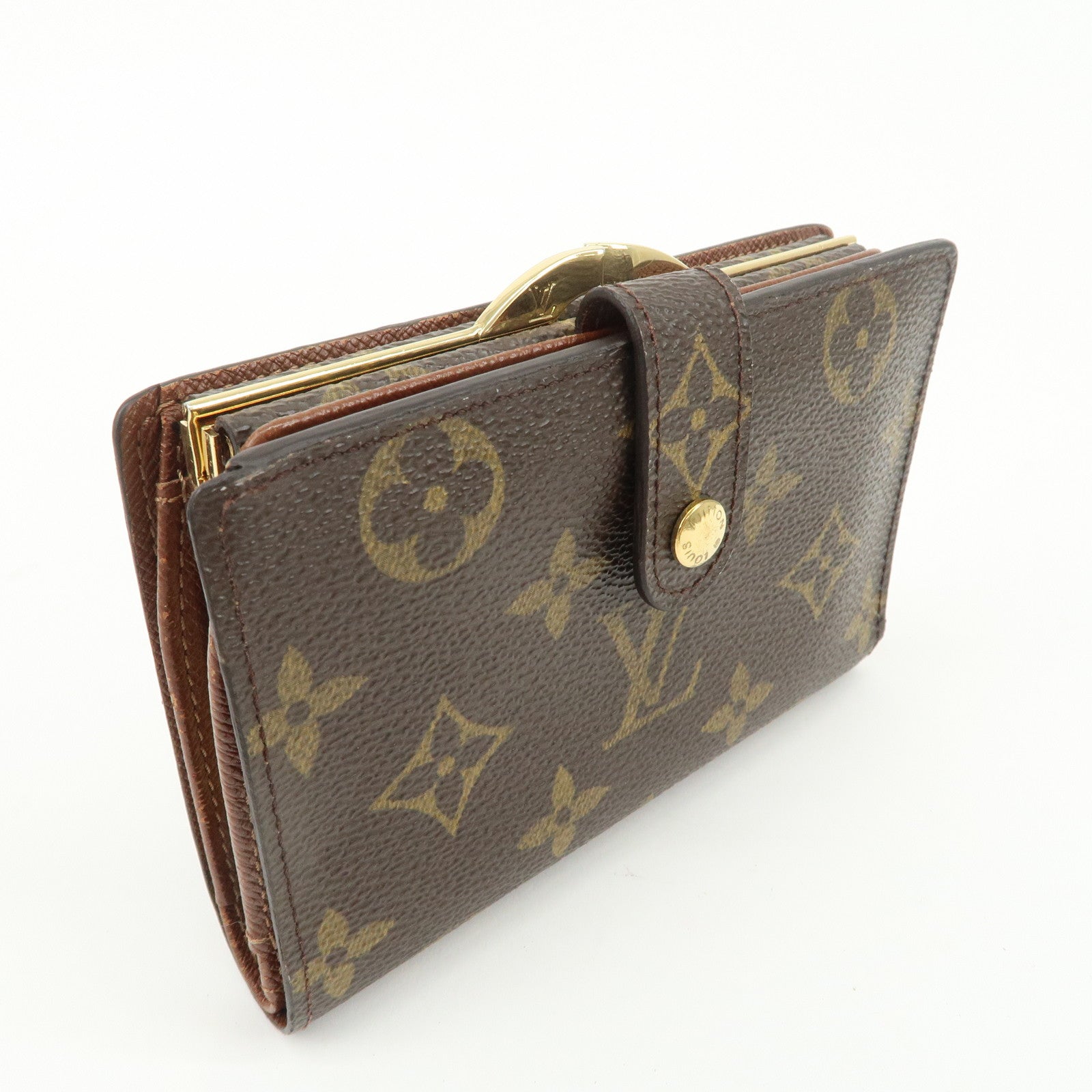 Louis Vuitton Monogram Porte Monnaie Billets Viennois M61663