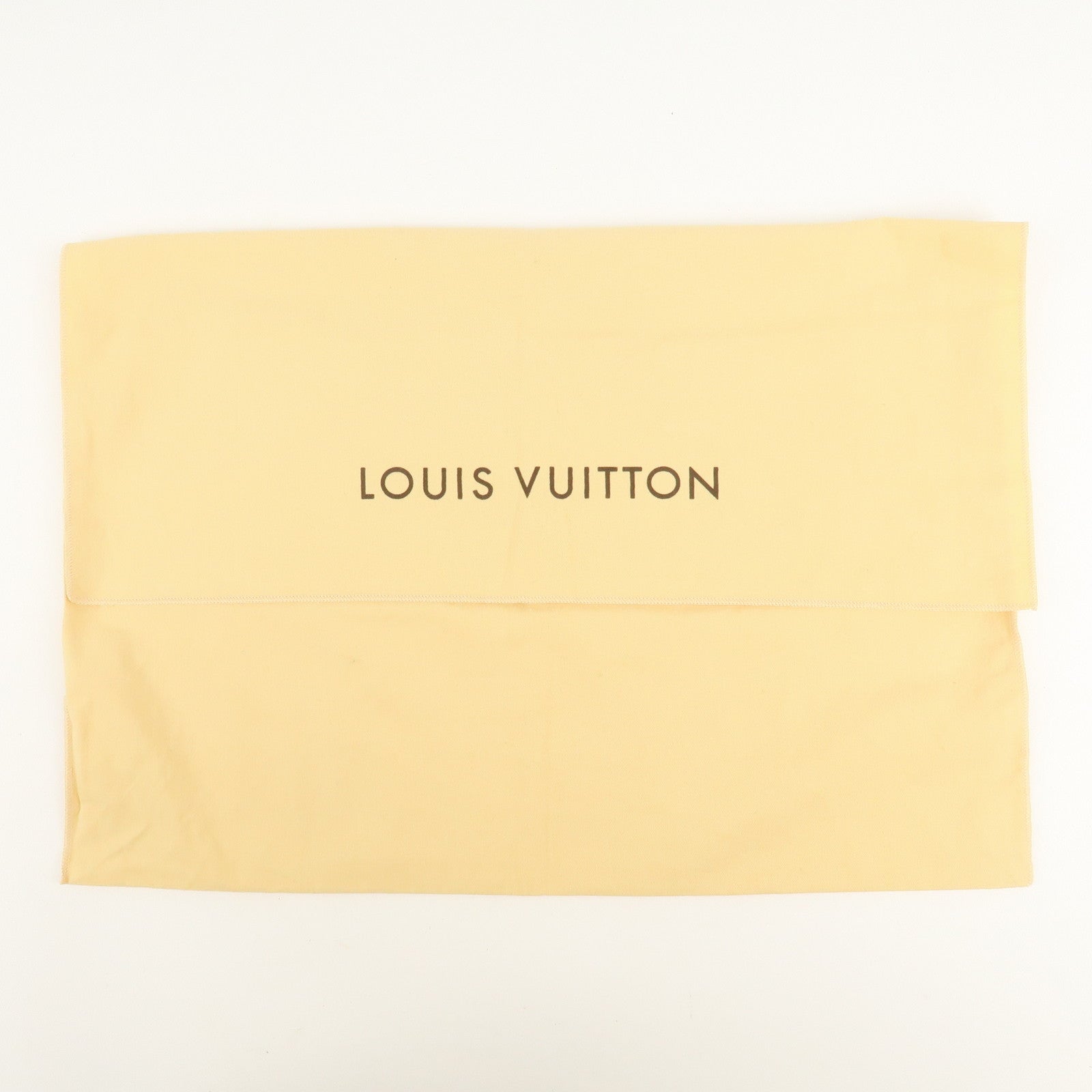 Louis Vuitton Set of 10 Dust Bag Storage Bag Old Style Beige Used