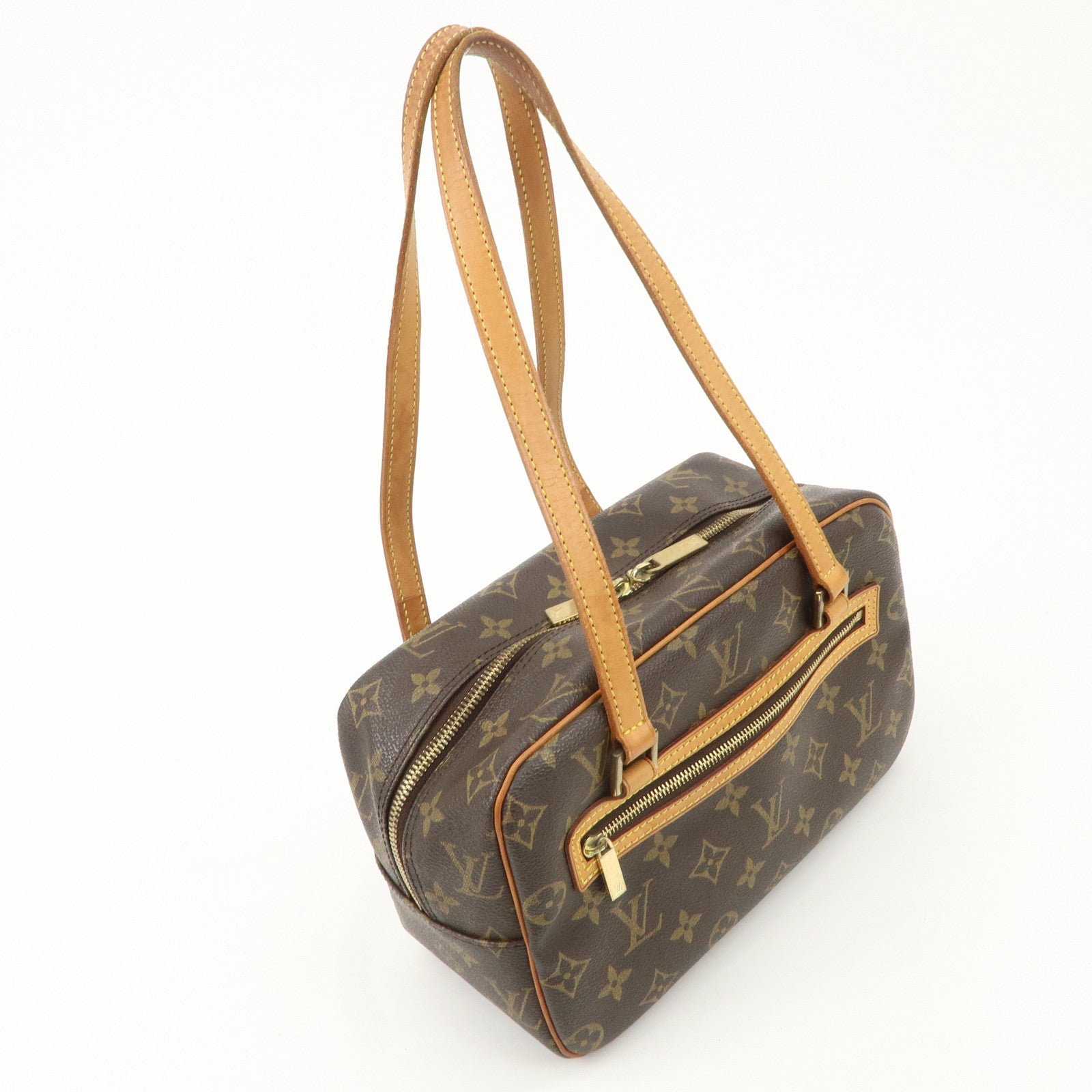 Louis Vuitton Monogram Cite MM Shoulder Bag Hand Bag M51182 Used