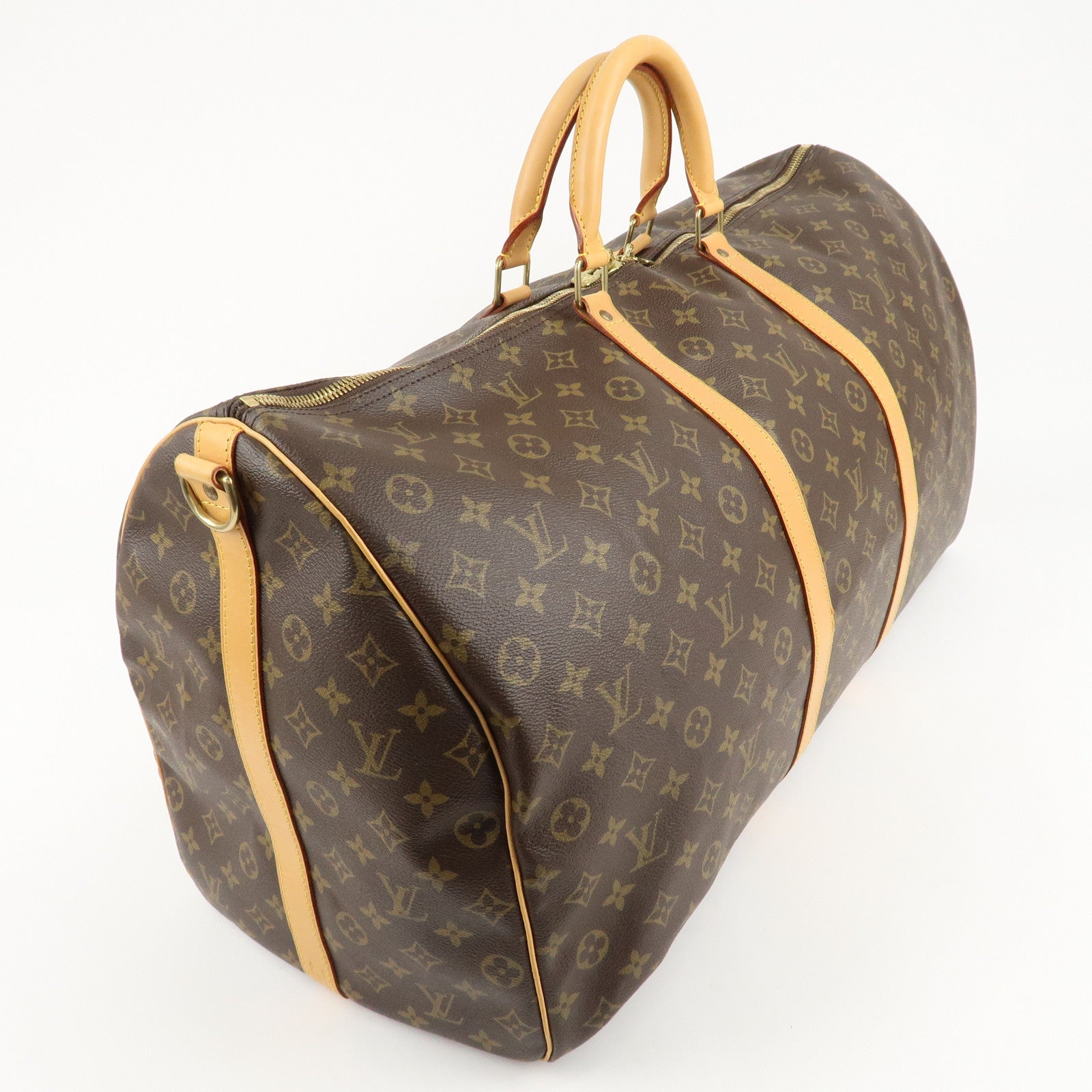 Louis Vuitton Monogram Keep All Bandouliere 60 Bag M41412