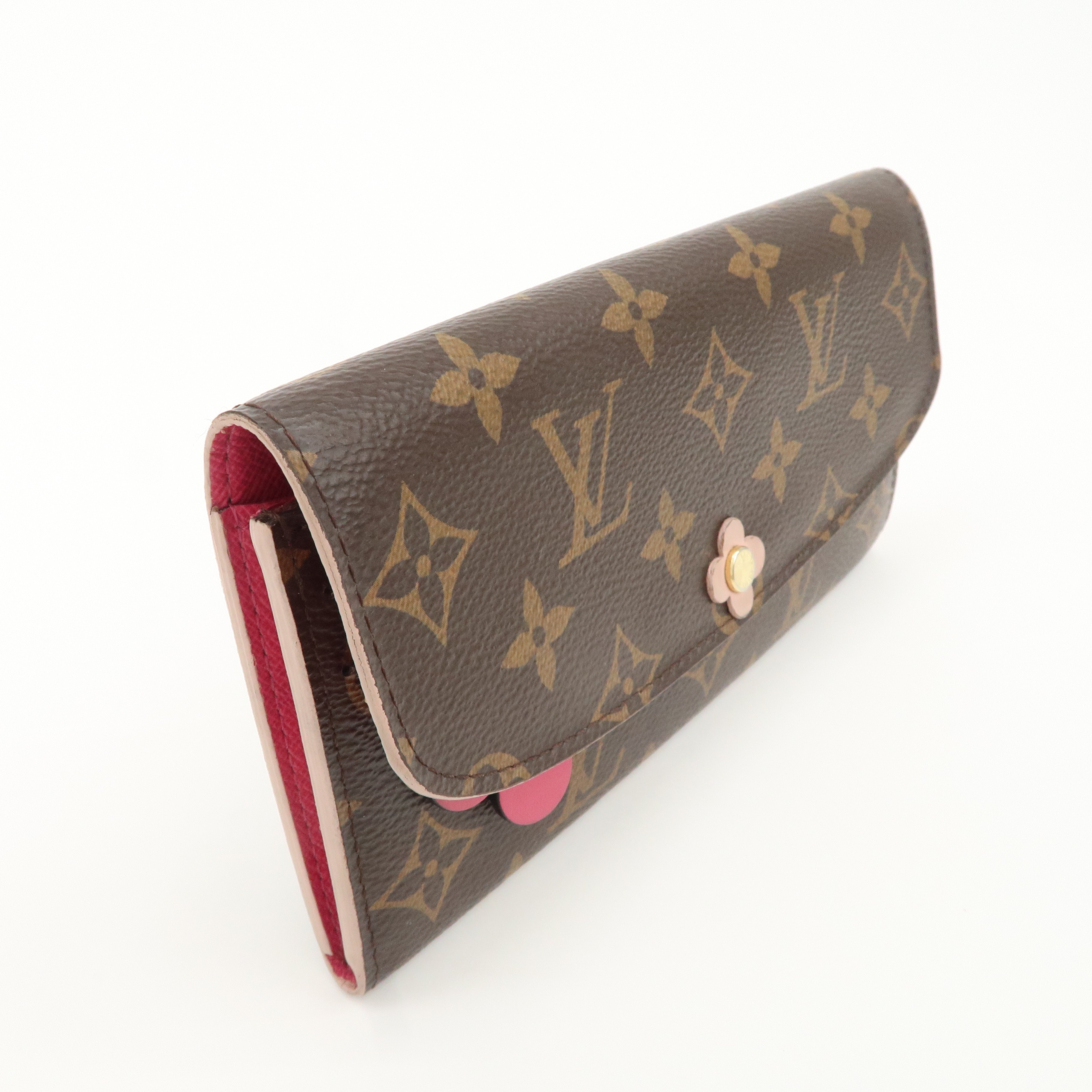 Louis Vuitton Monogram Portefeuille Emily Long Wallet M68313 Used