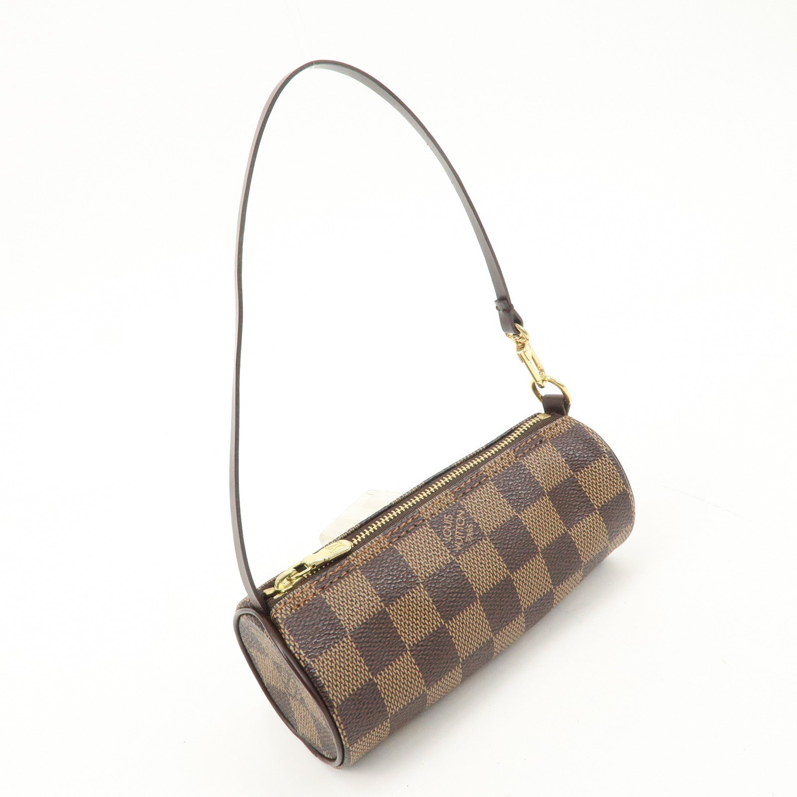 Louis Vuitton Damier Mini Pouch for Papillon Bag Brown