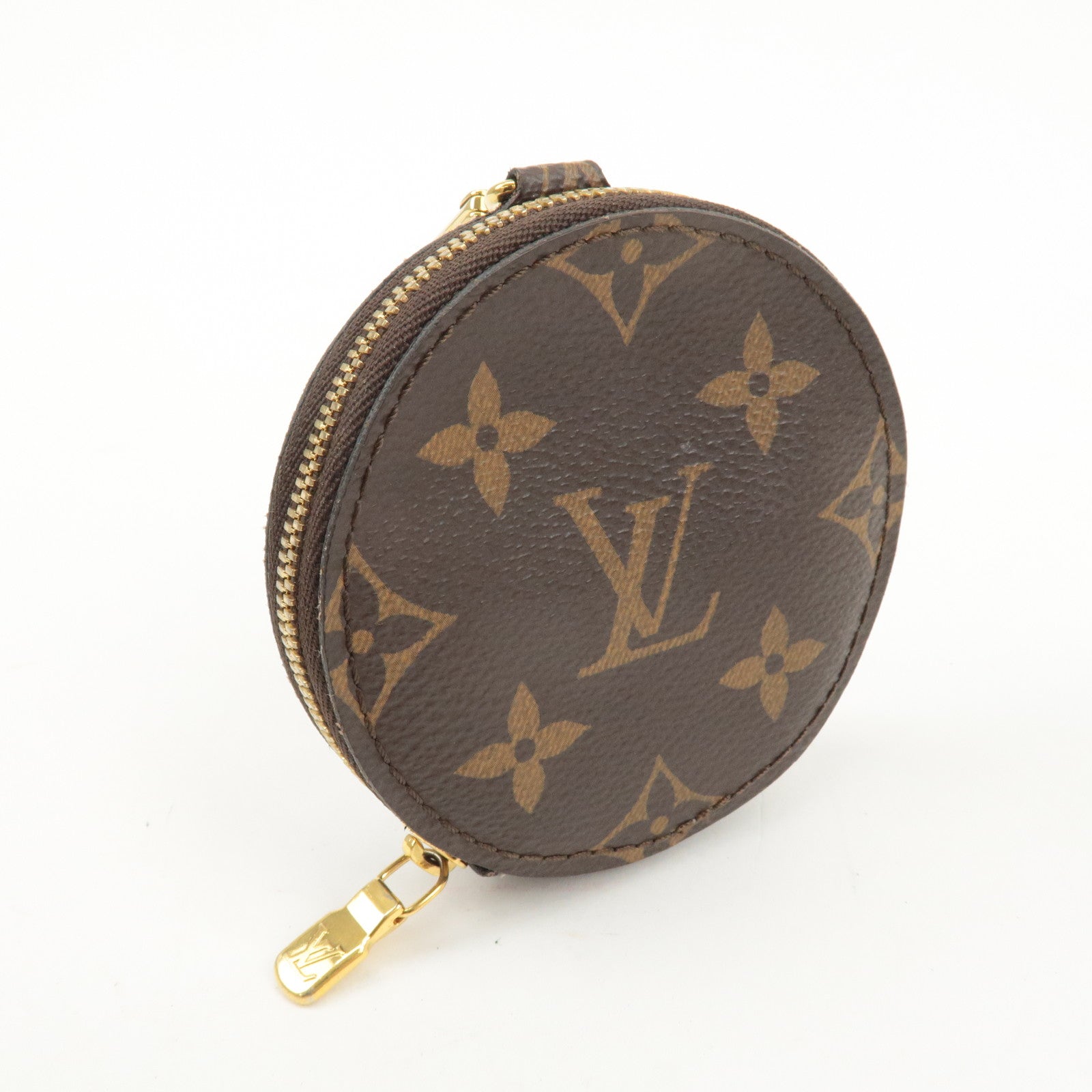 Louis Vuitton Pochette Accessoires Coin Case Brown M44813 Used