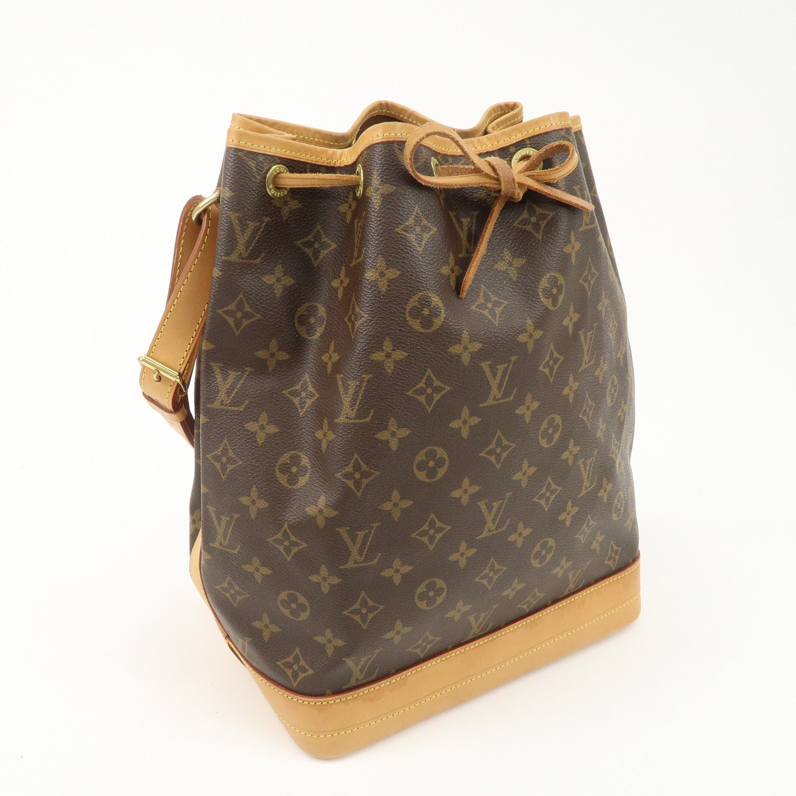 Louis Vuitton Monogram Noe Shoulder Bag Hand Bag Brown M42224