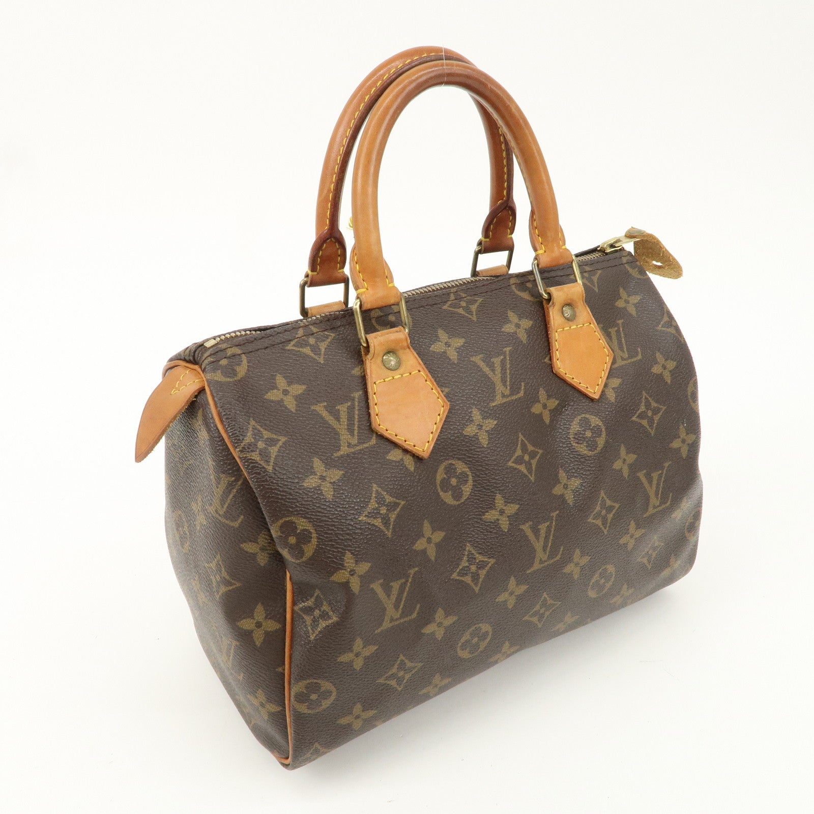 Louis Vuitton Monogram Speedy 25 Boston Bag Hand Bag M41528