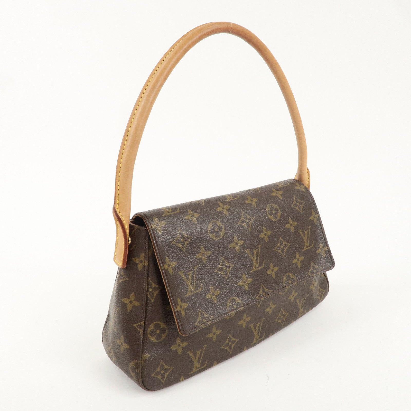 Louis Vuitton Monogram Mini Looping Shoulder Bag Hand Bag M51147