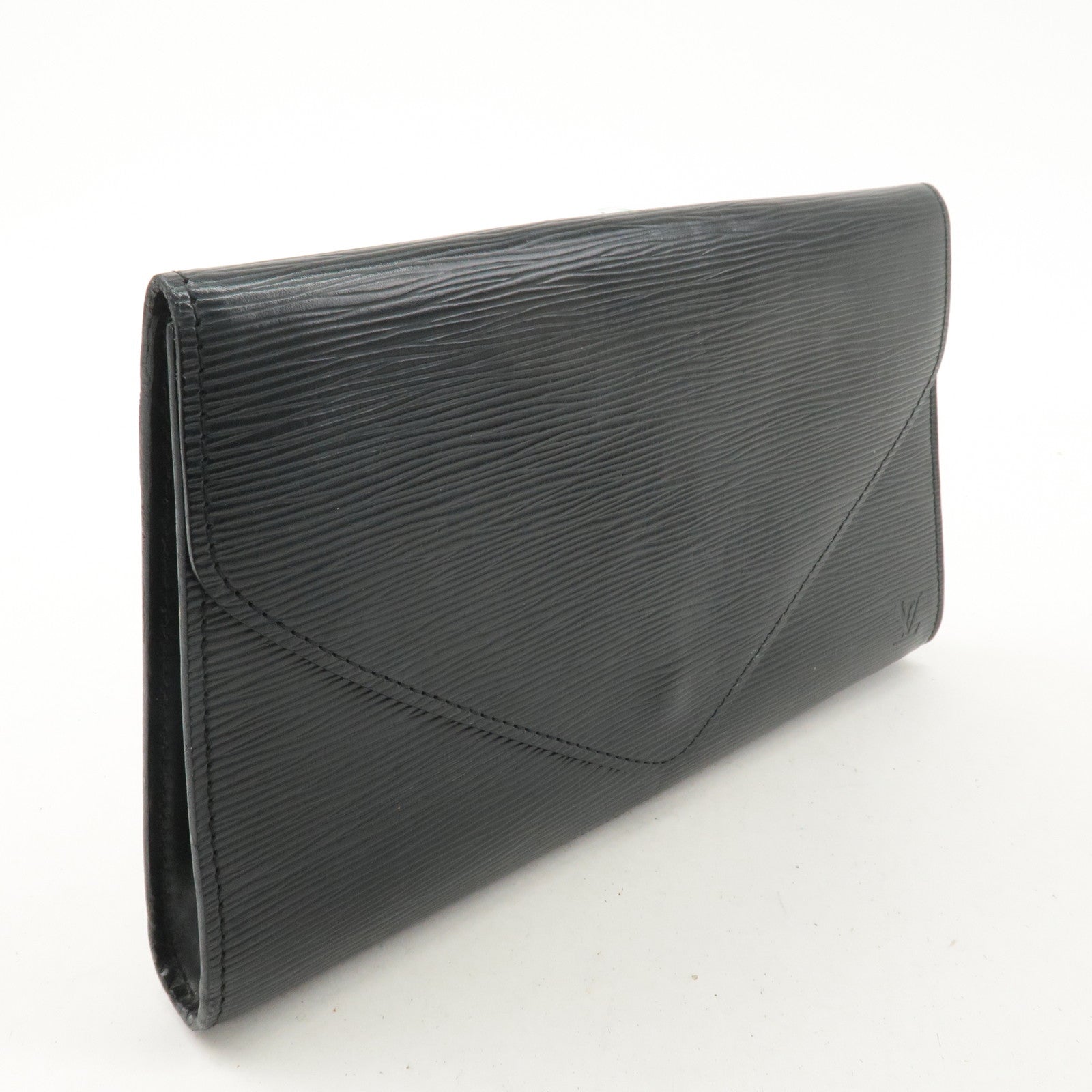 Louis Vuitton Epi Art Deco Clutch Bag Noir Black M52632